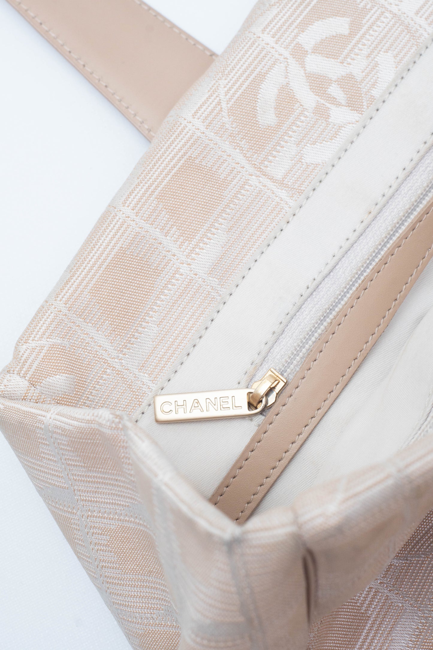 CHANEL TRAVEL LINE BEIGE