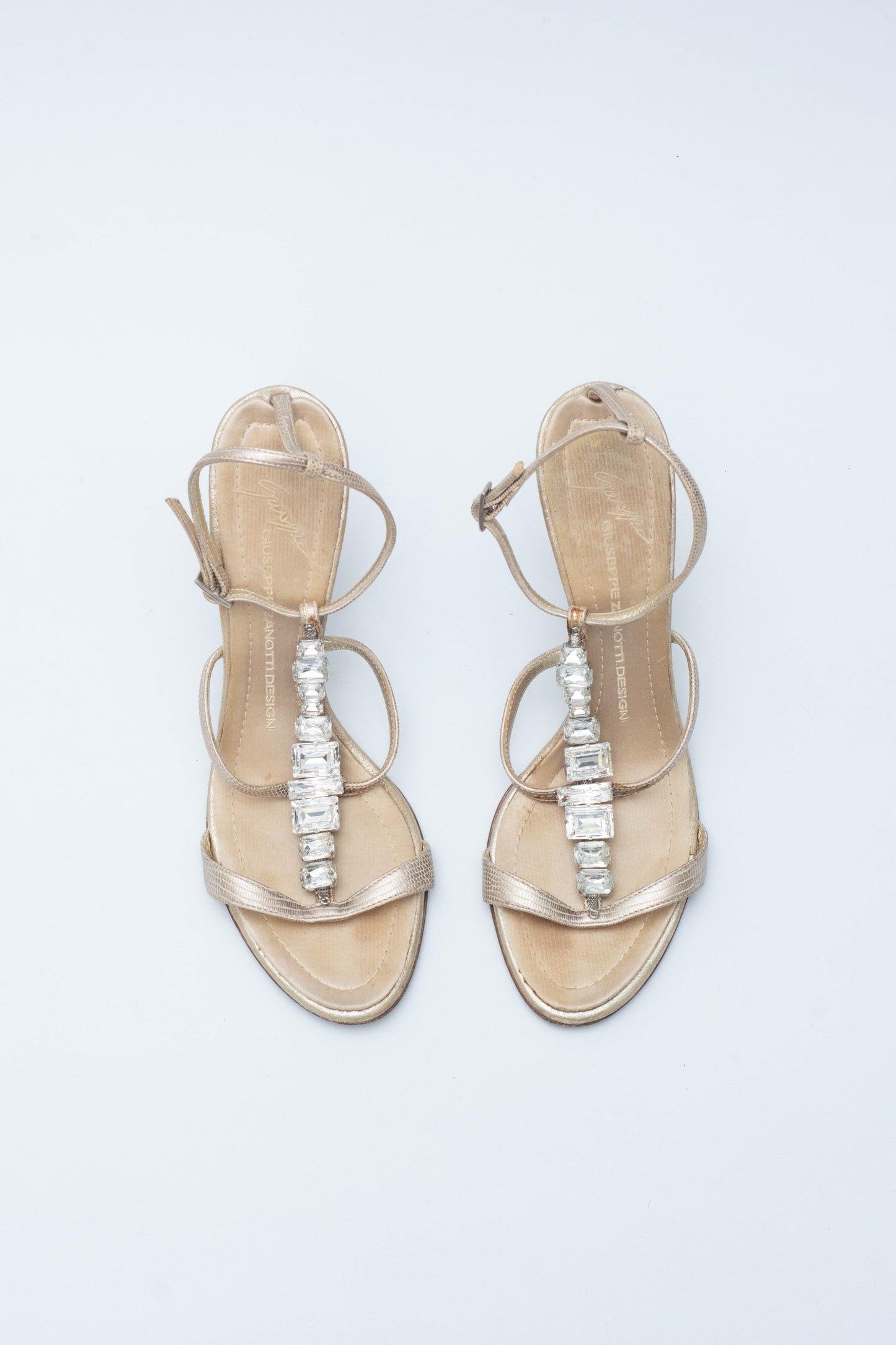 ZANOTTI RHINESTONES SANDALS