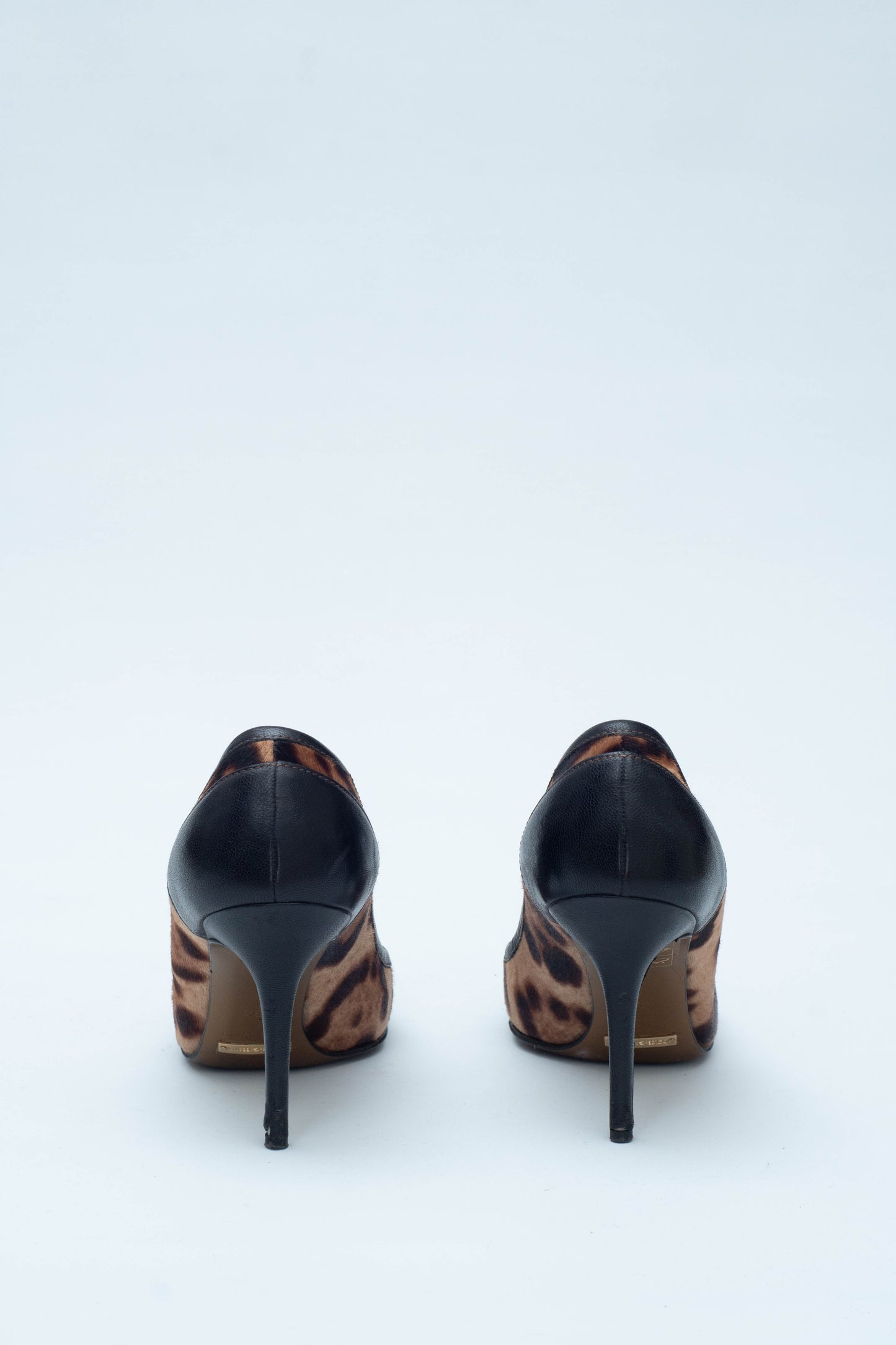 DOLCE & GABBANA PONYSKIN DECOLLETE