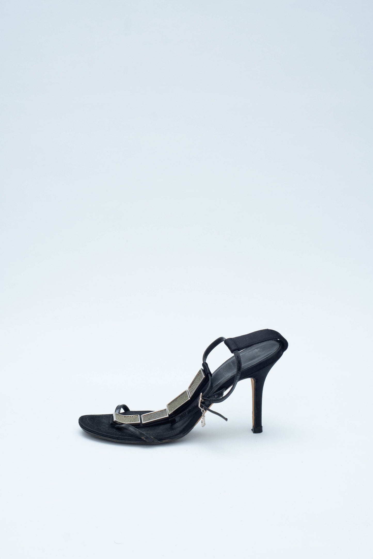 DIOR SILVER SANDALS