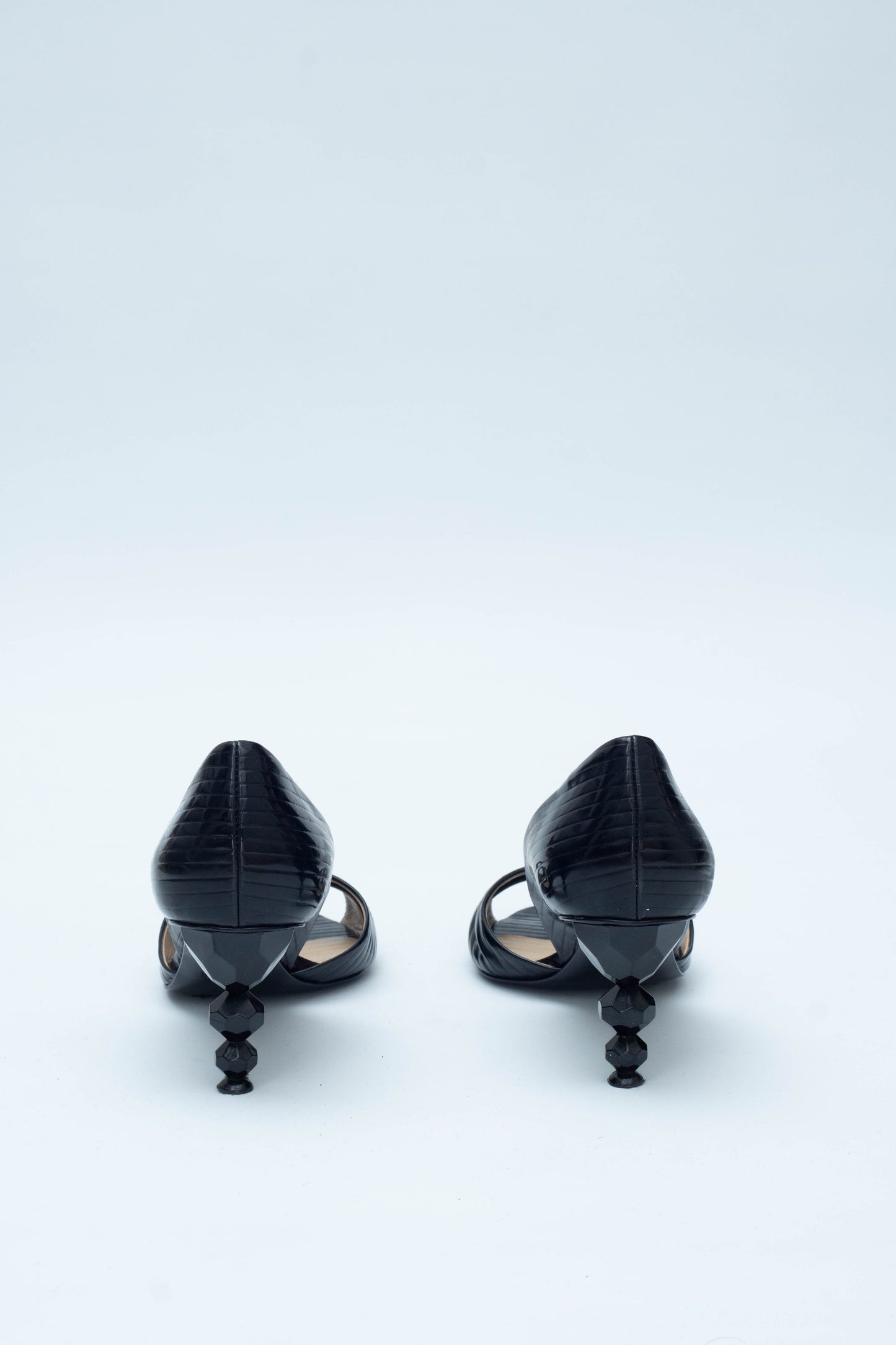 LE SILLA BLACK HEELS