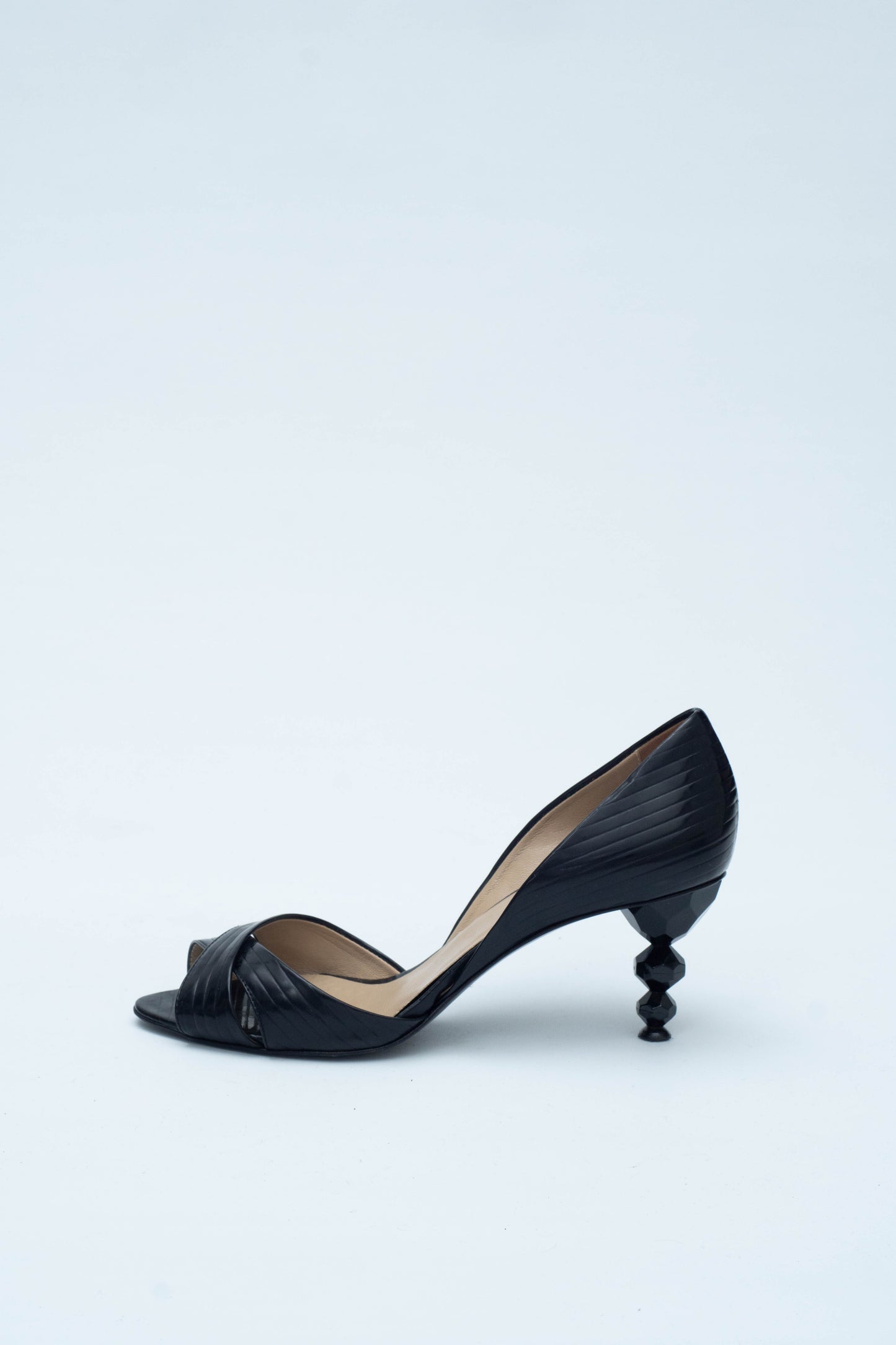 LE SILLA BLACK HEELS