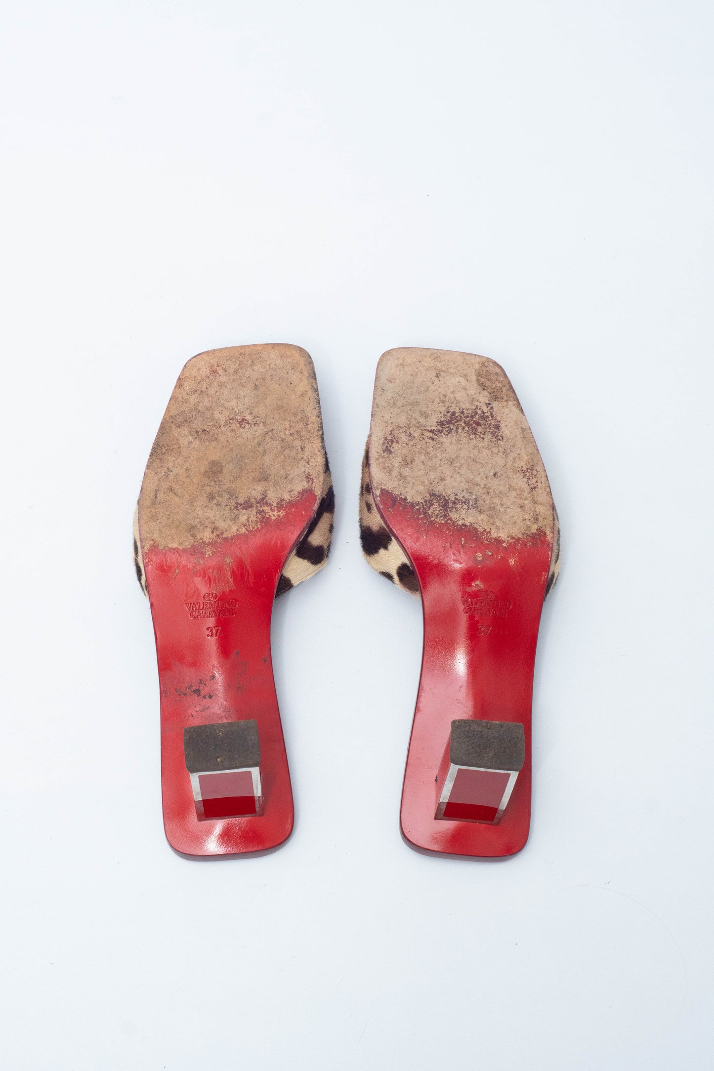 VALENTINO SS 2002 PONYSKIN MULES