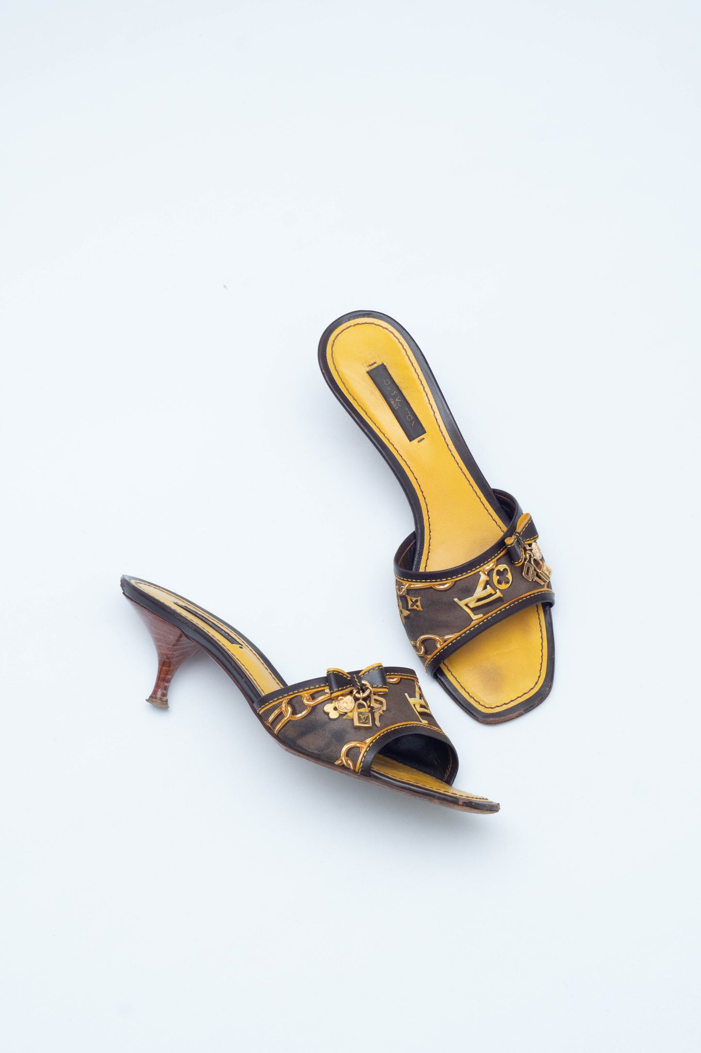 LOUIS VUITTON CHARMS MULES