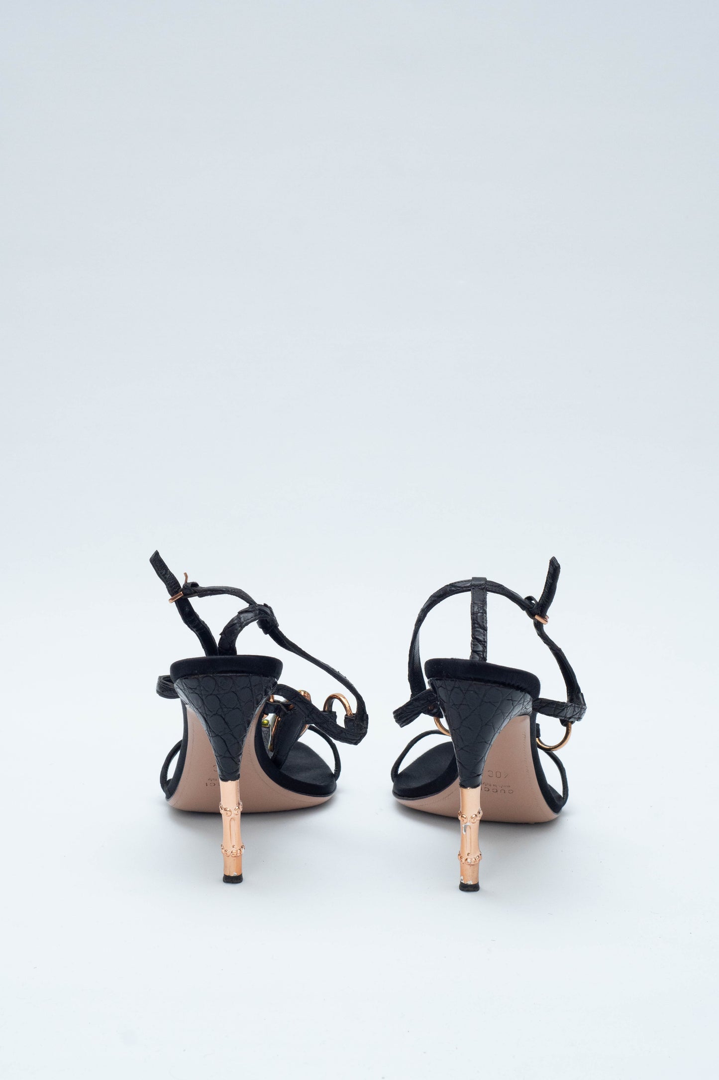 GUCCI SS 2004 SNAKE HEELS