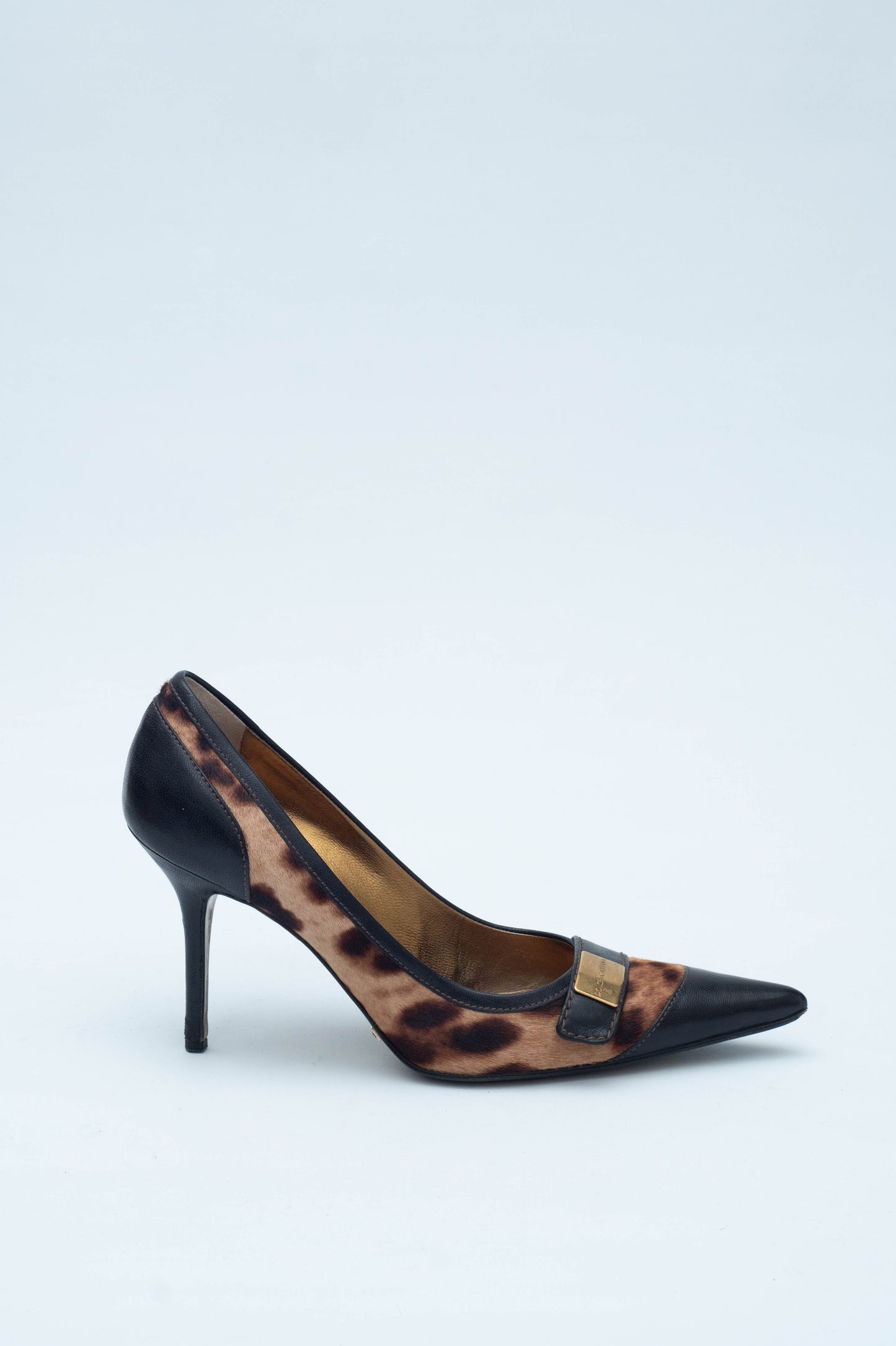 DOLCE & GABBANA PONYSKIN DECOLLETE