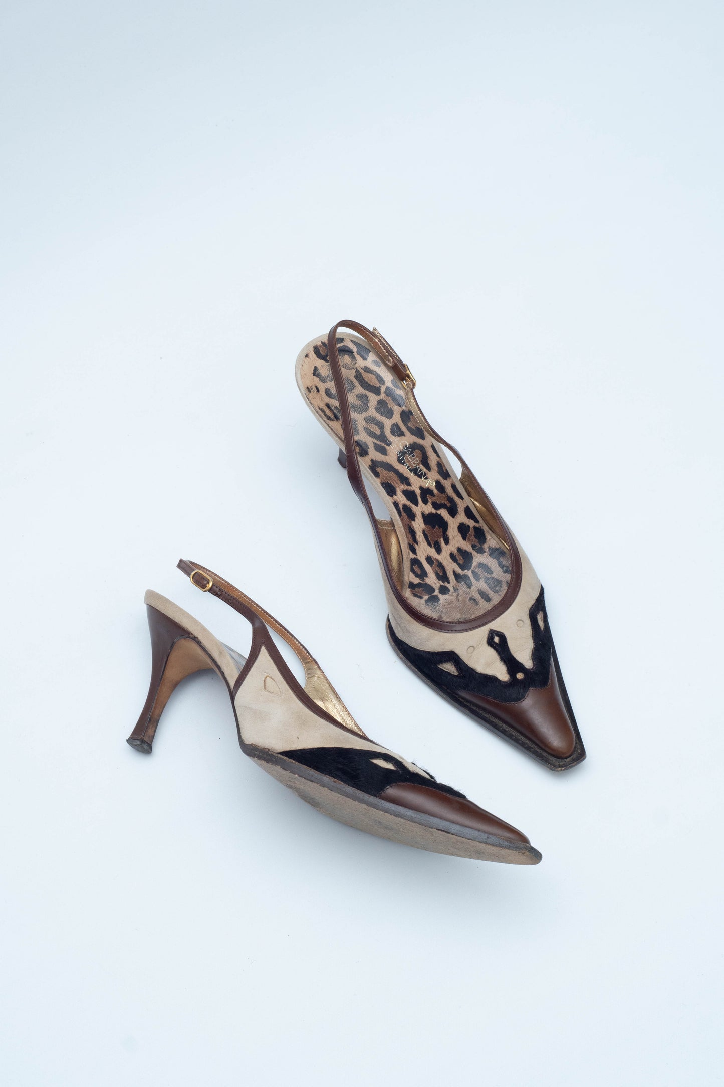 DOLCE & GABBANA COWBOY SLINGBACKS
