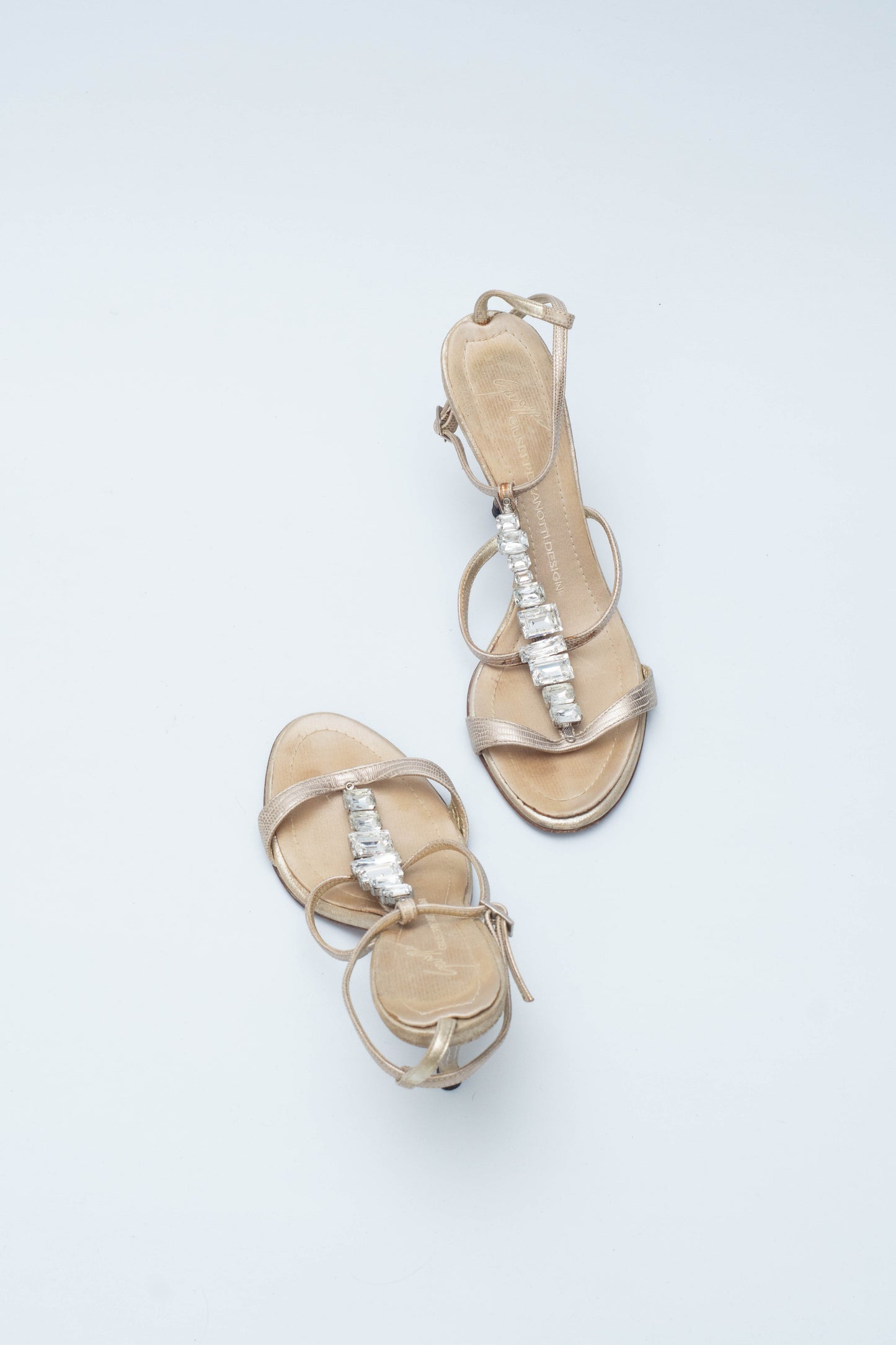 ZANOTTI RHINESTONES SANDALS