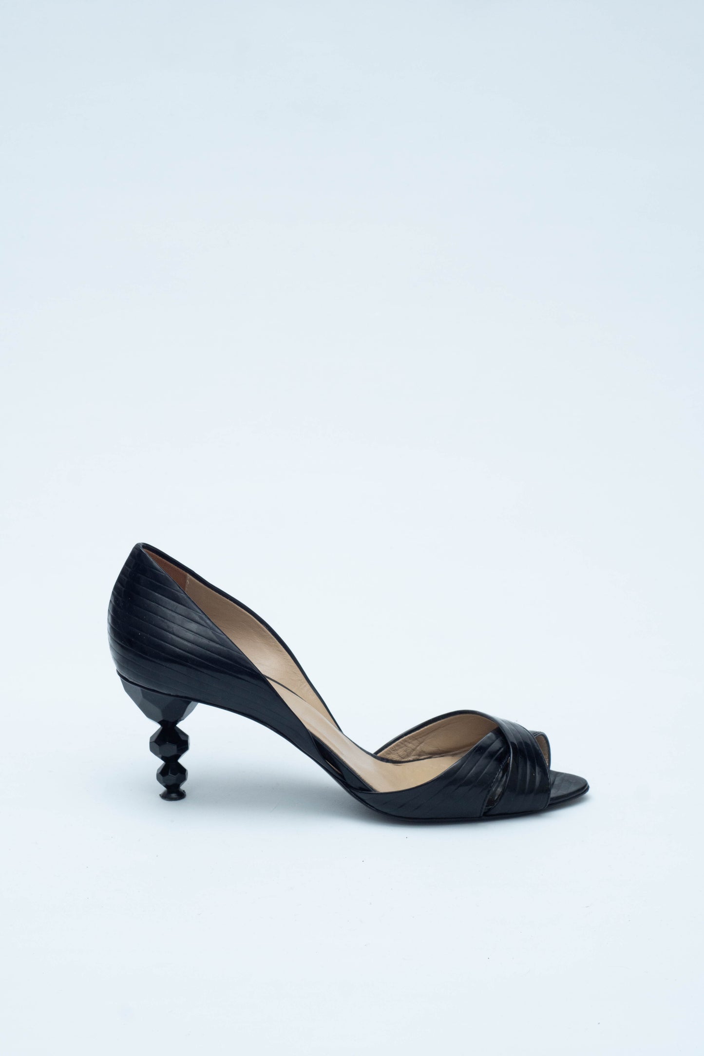 LE SILLA BLACK HEELS