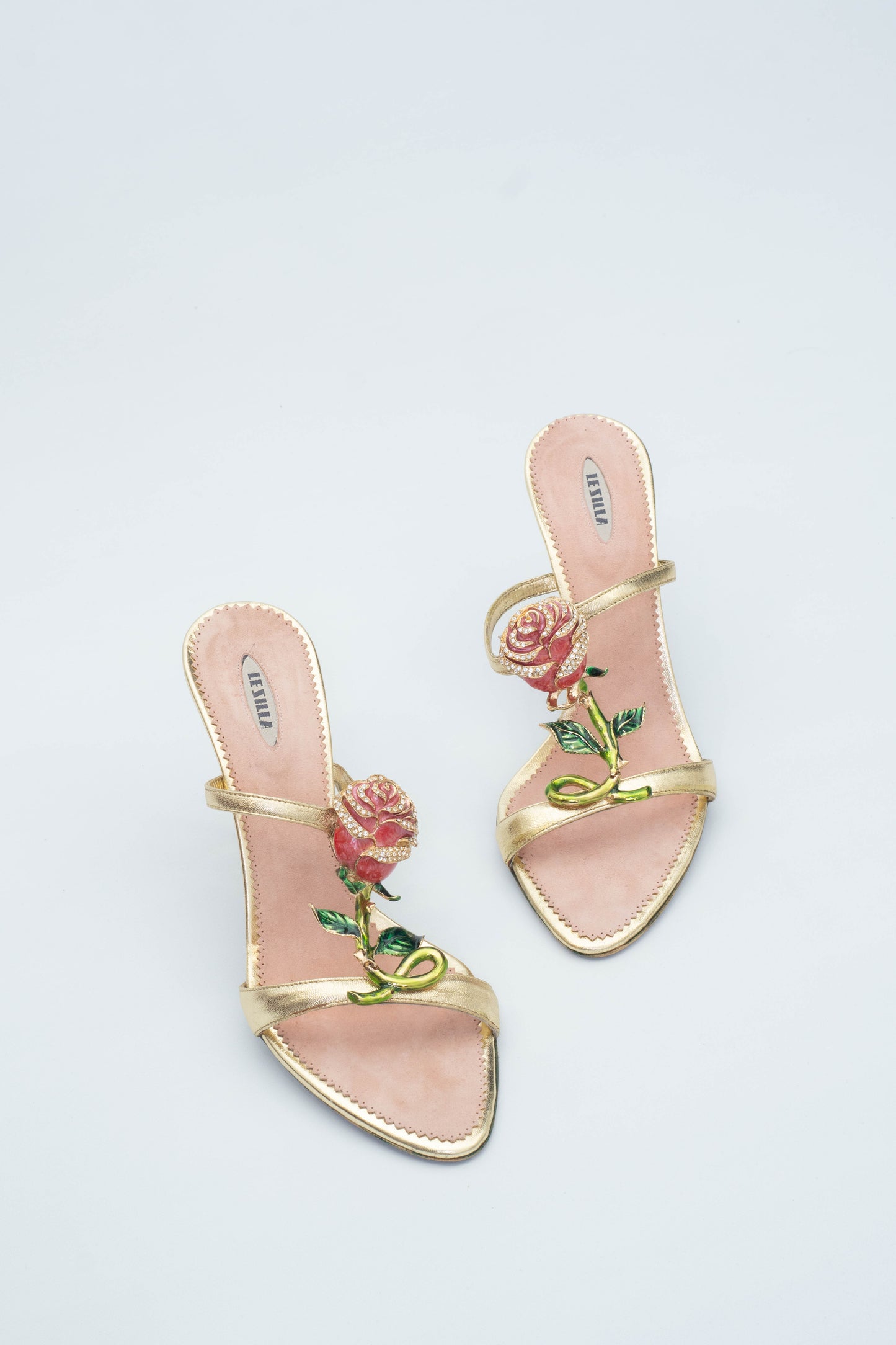 LE SILLA ROSE HEELS
