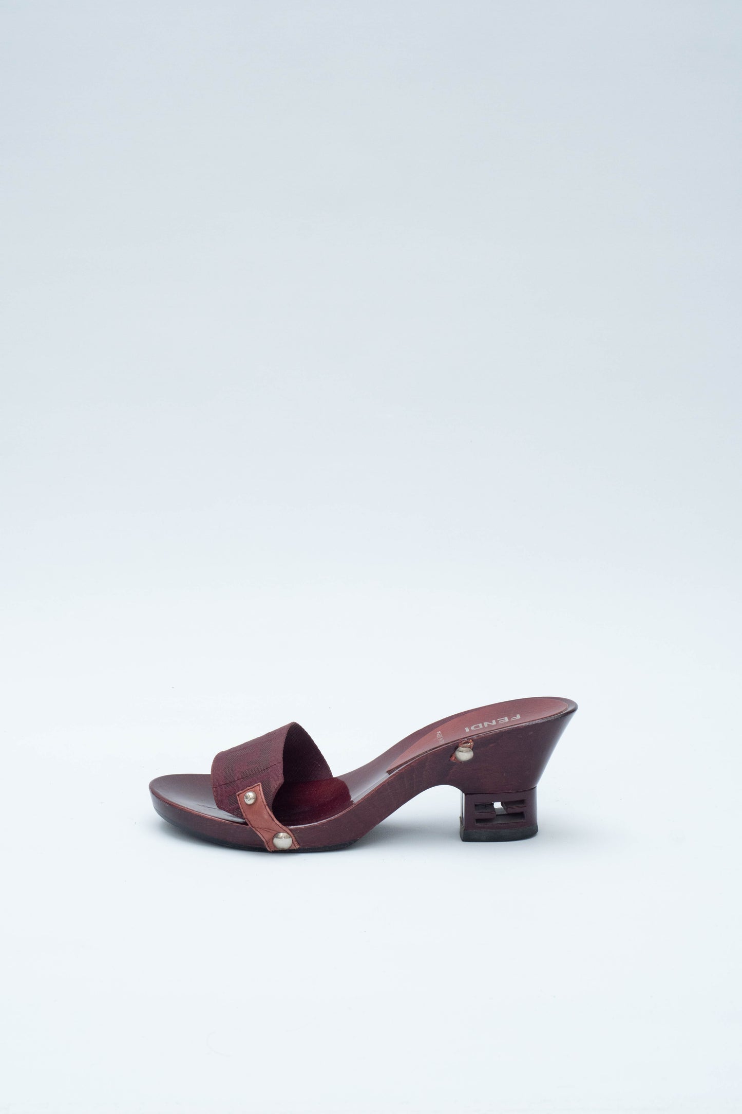 FENDI PURPLE CLOMPS