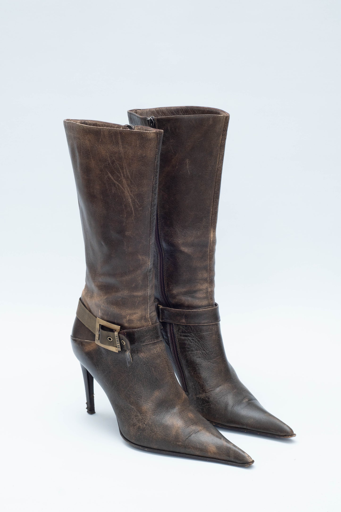 LE SILLA BROWN BOOTS