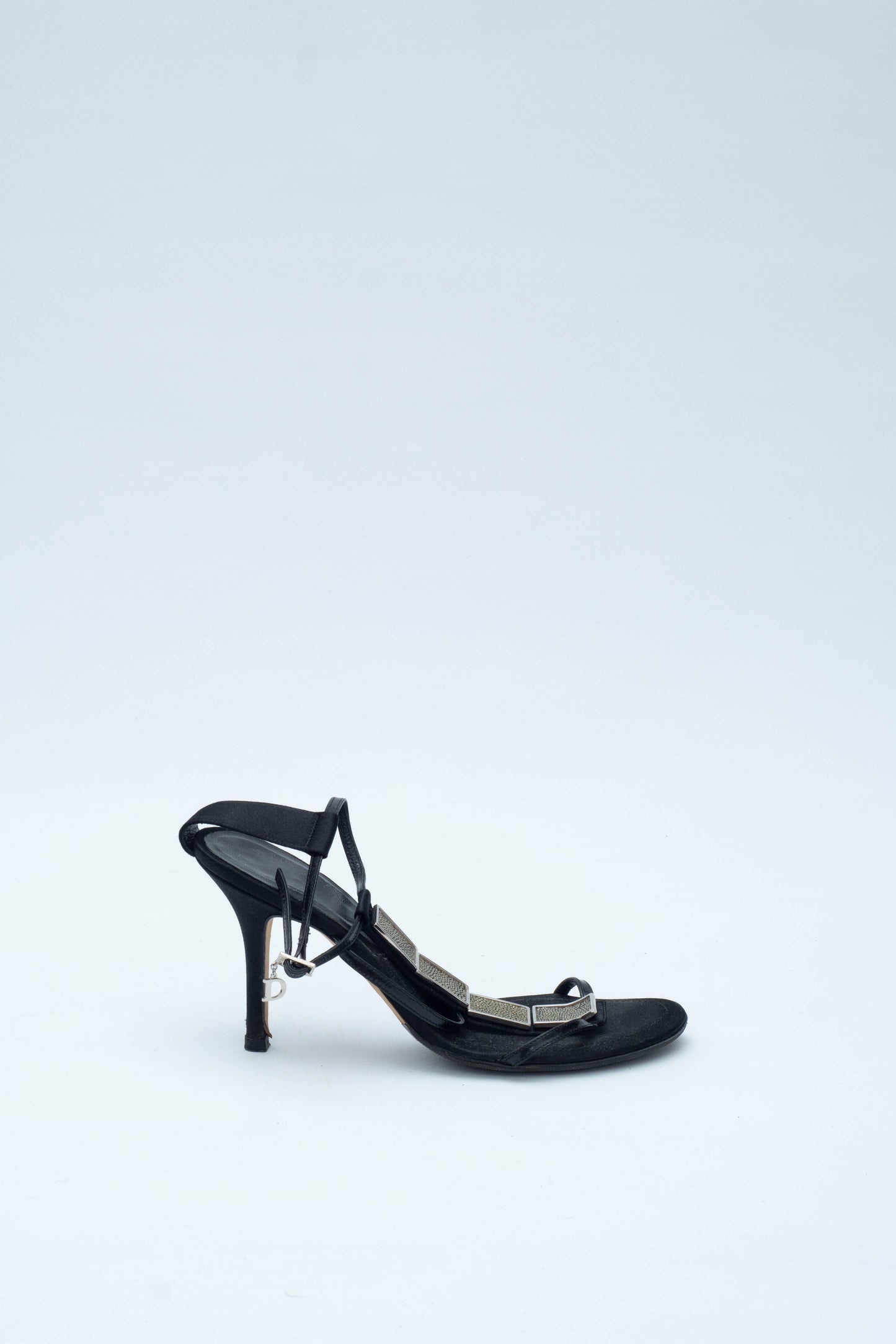 DIOR SILVER SANDALS
