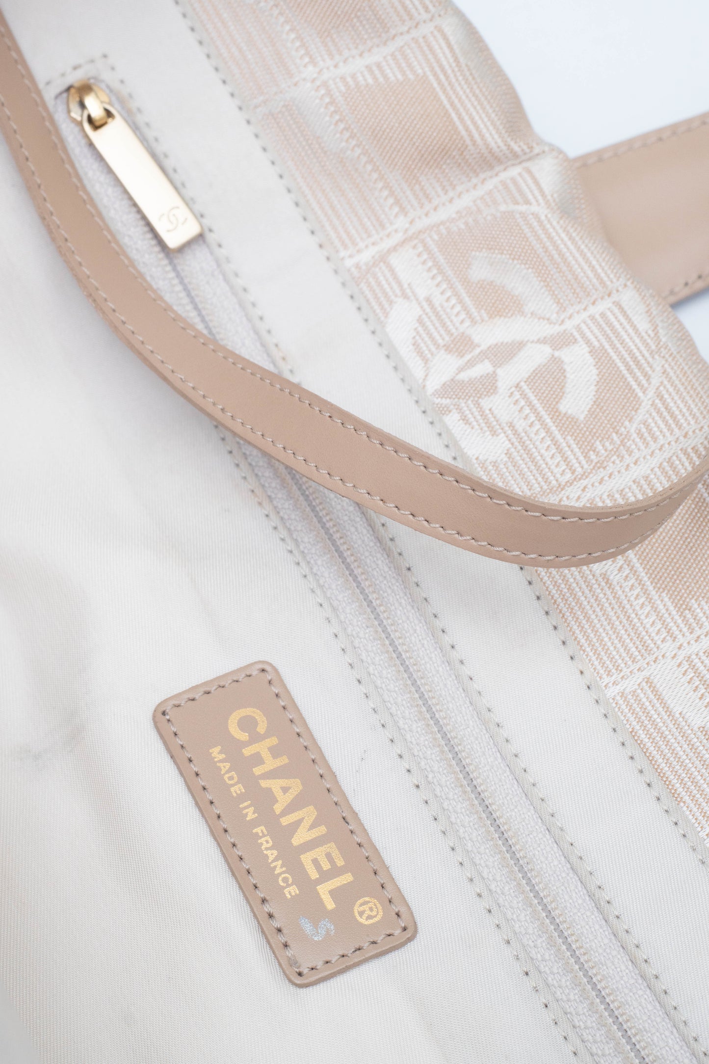 CHANEL TRAVEL LINE BEIGE