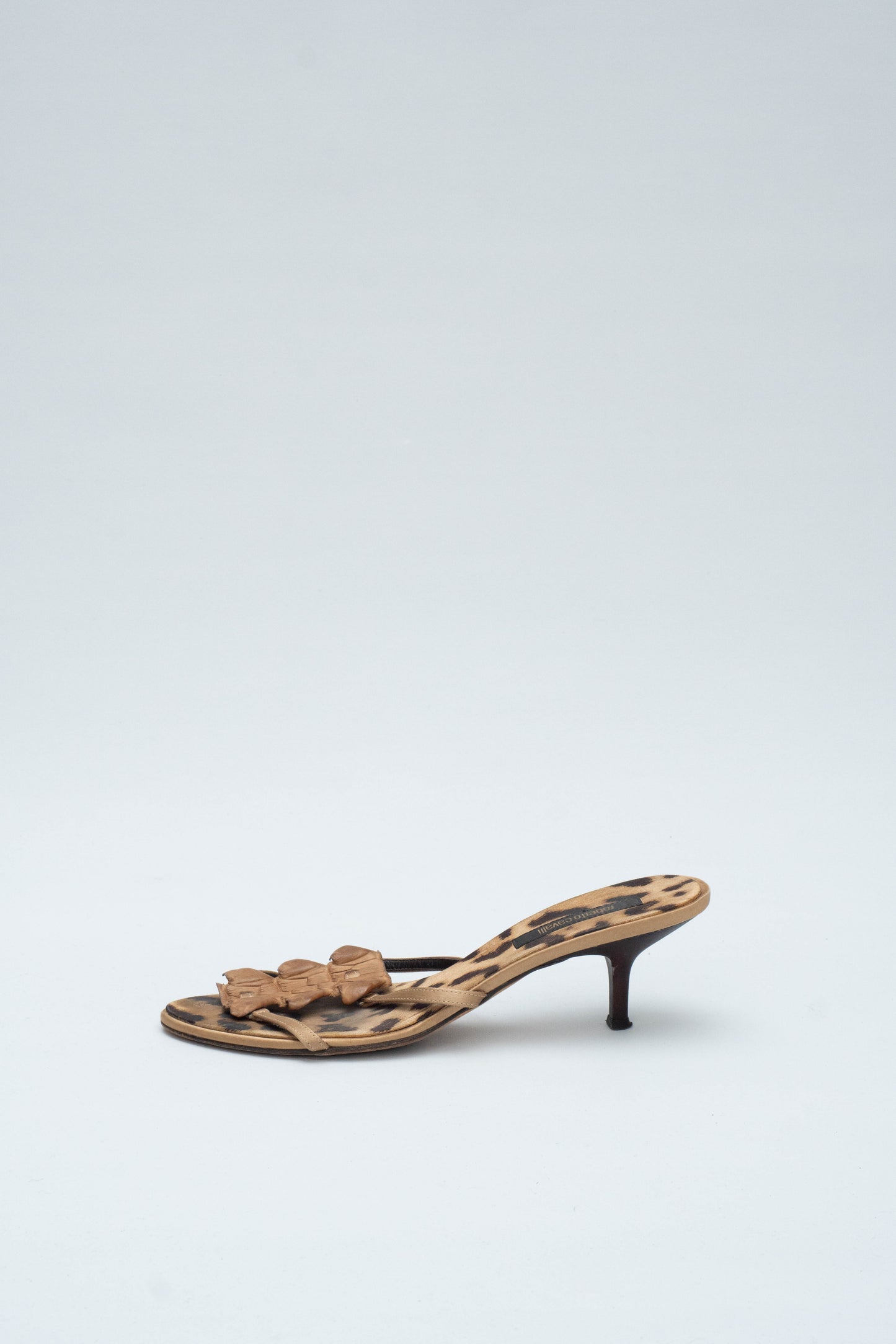 ROBERTO CAVALLI CROCO MULES