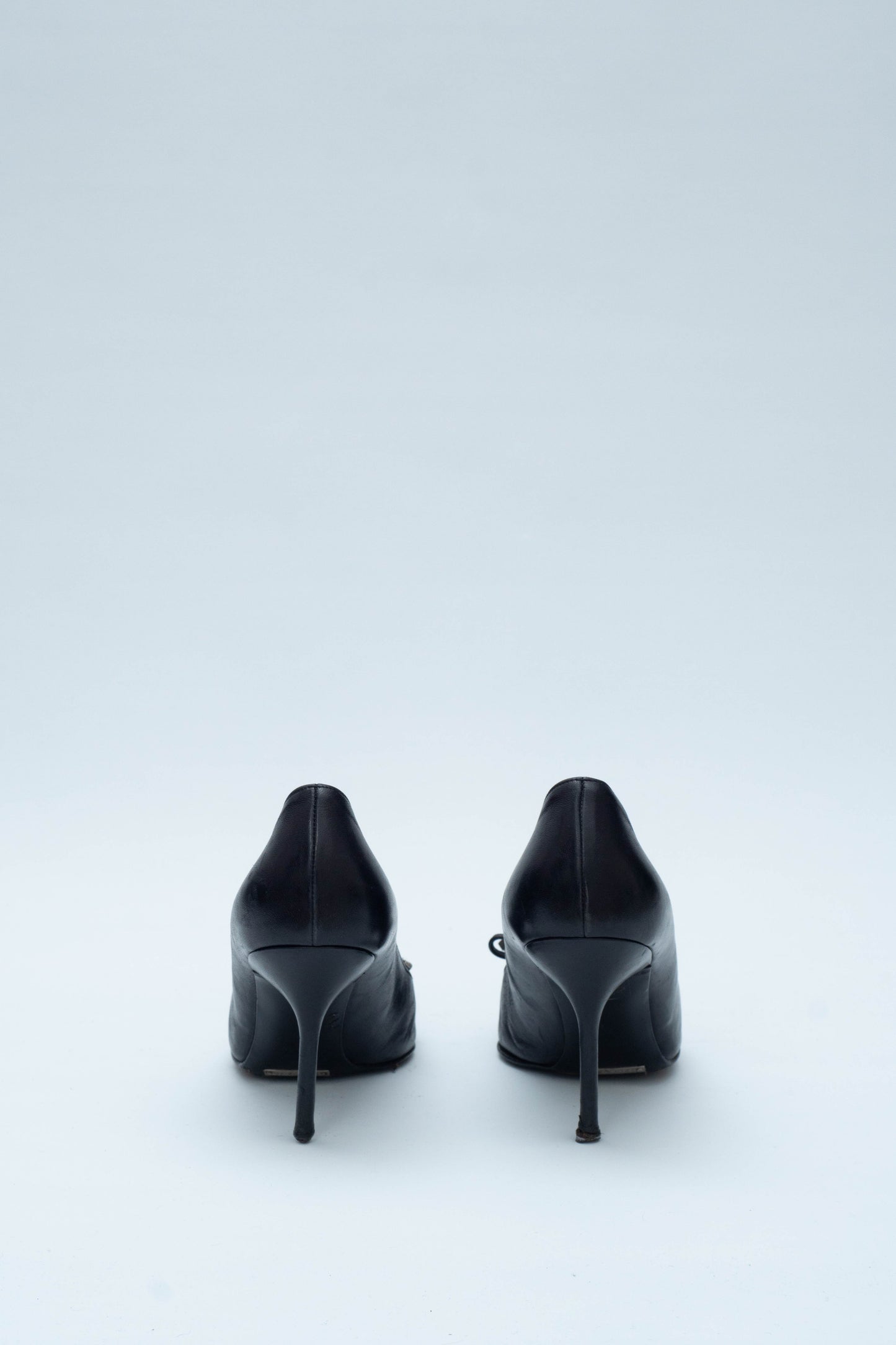 DOLCE & GABBANA BLACK DECOLLETE