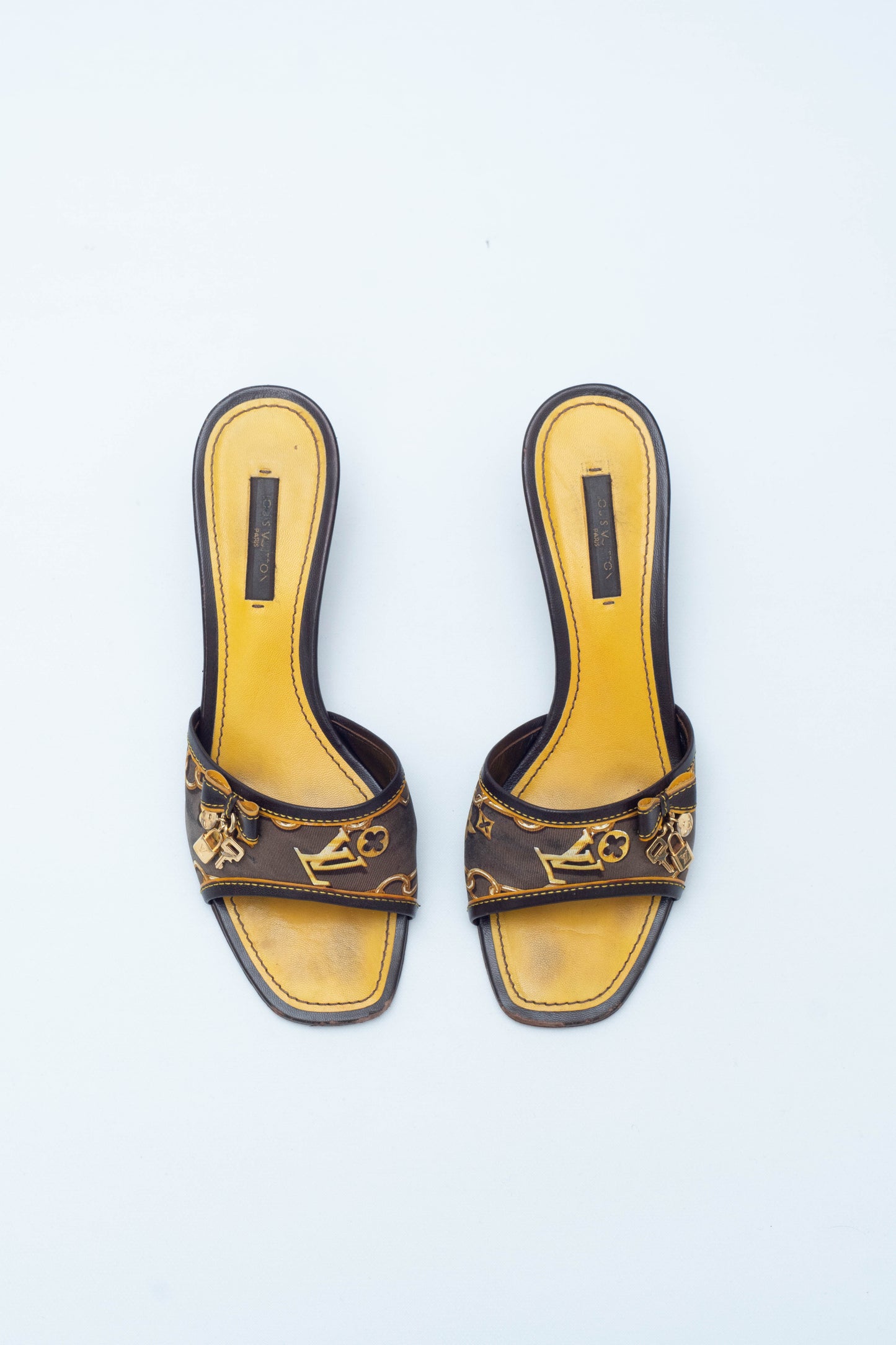 LOUIS VUITTON CHARMS MULES