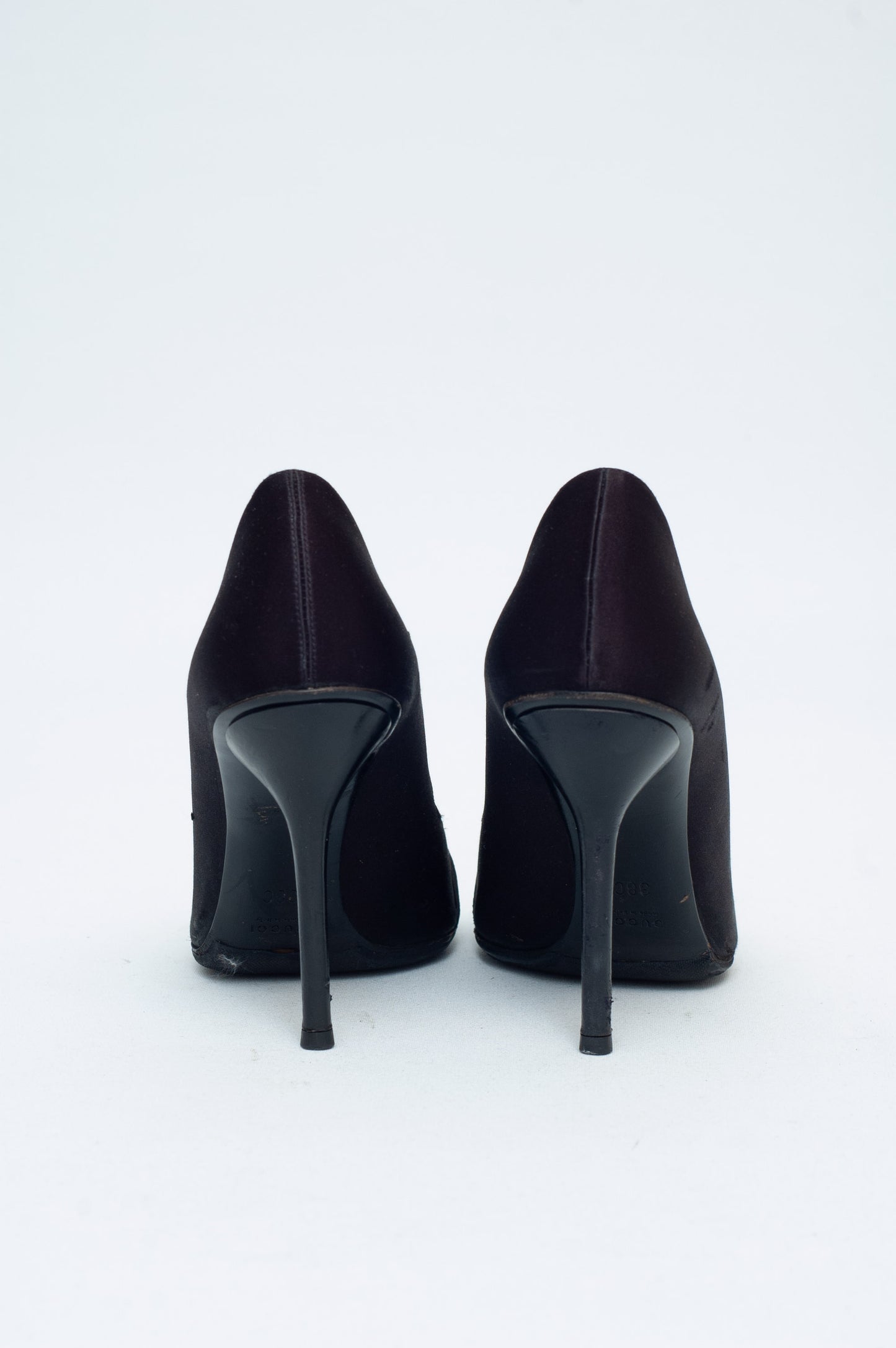 GUCCI CRYSTAL HORSEBIT HEELS