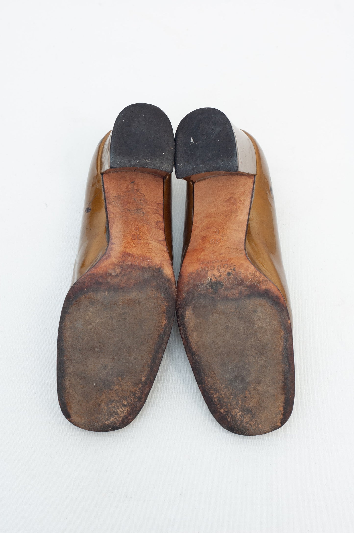 GUCCI FW 1995 HORSEBIT HEELS