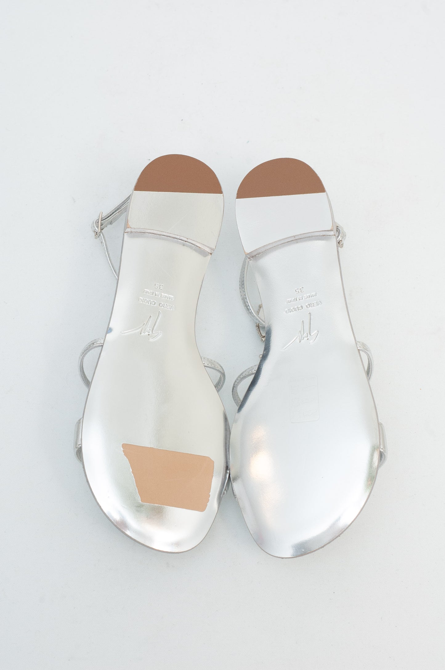 ZANOTTI FISHBONE SANDALS