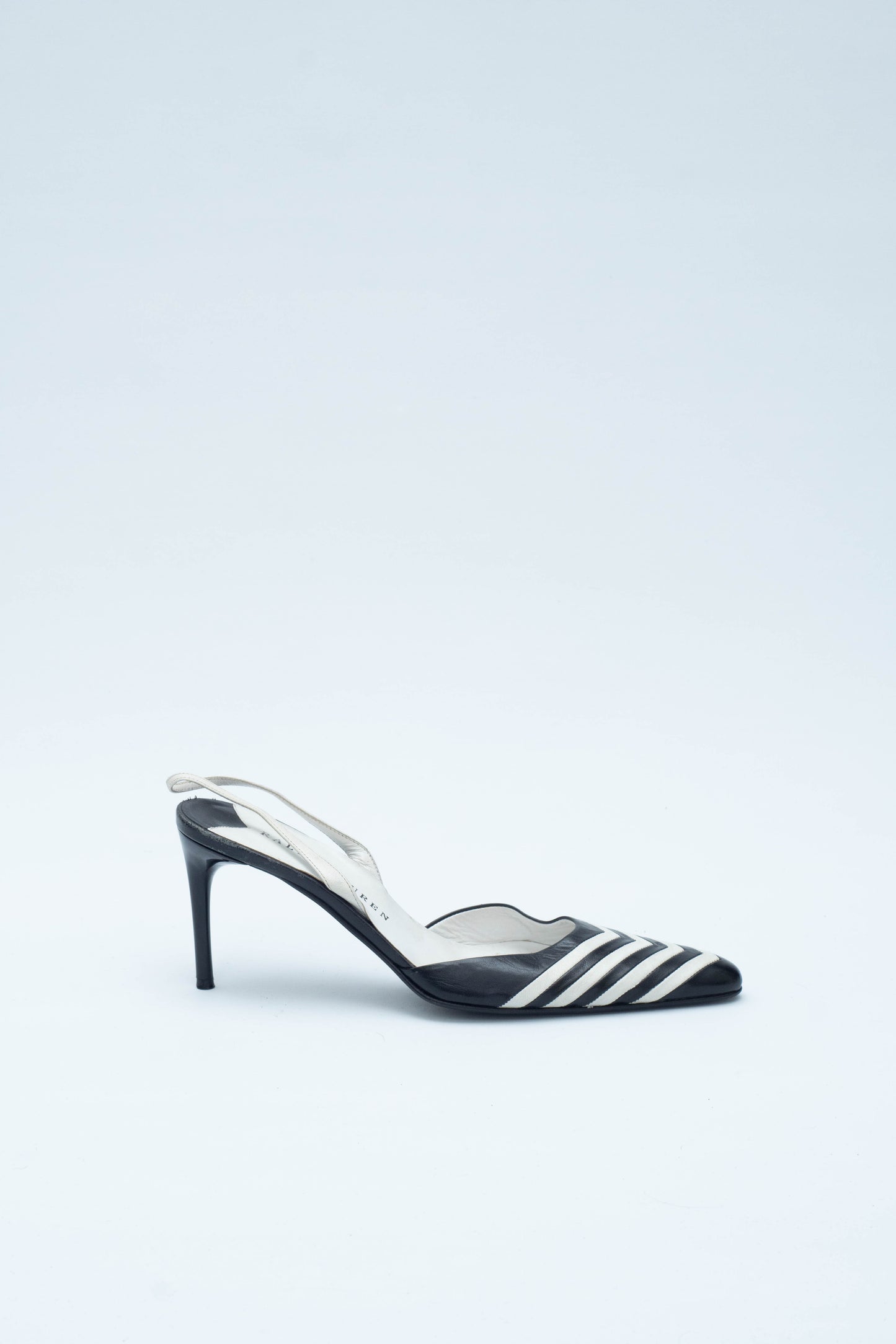 RALPH LAUREN FISHBONE SLINGBACKS