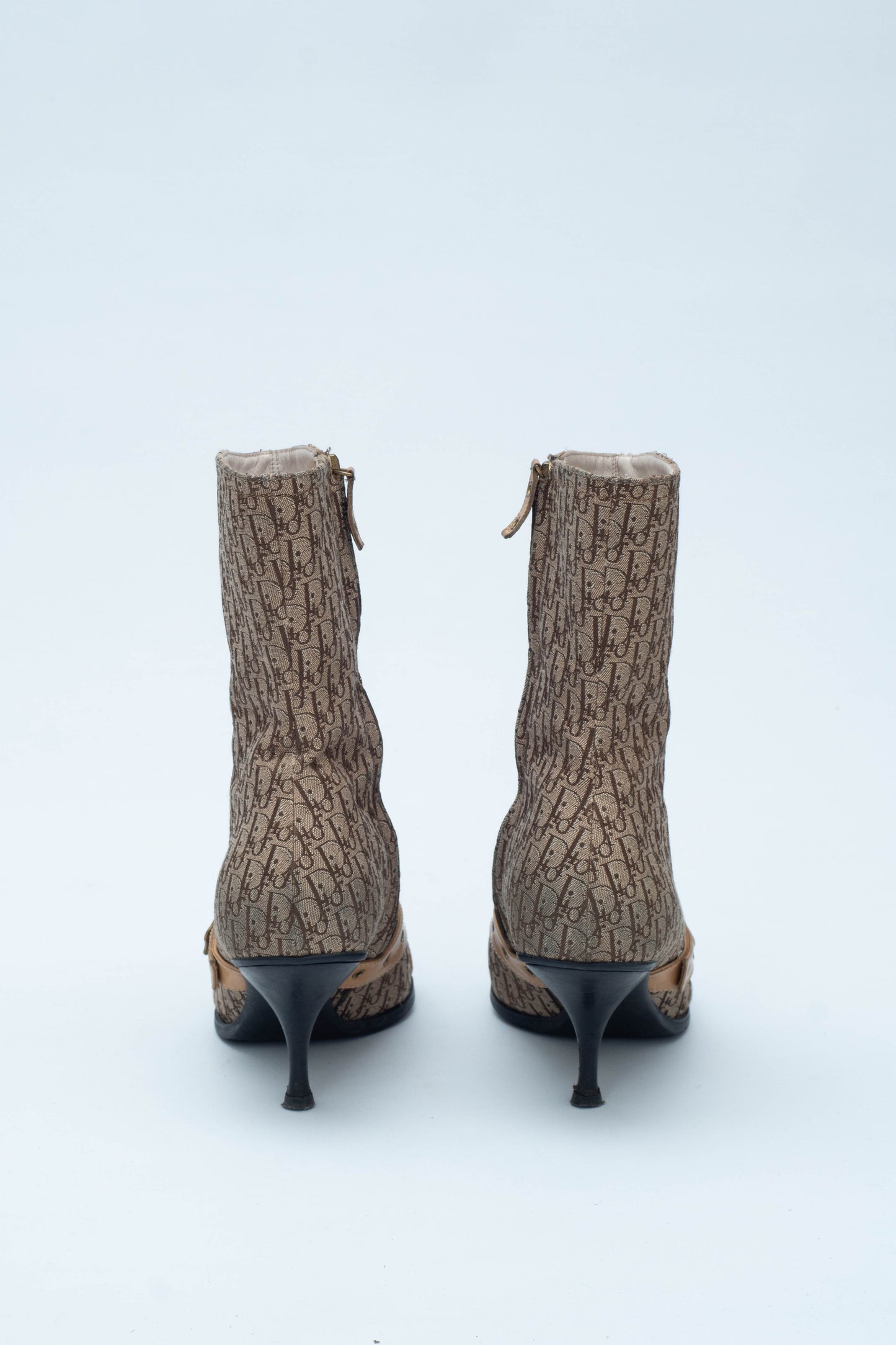 DIOR MONOGRAM BOOTS