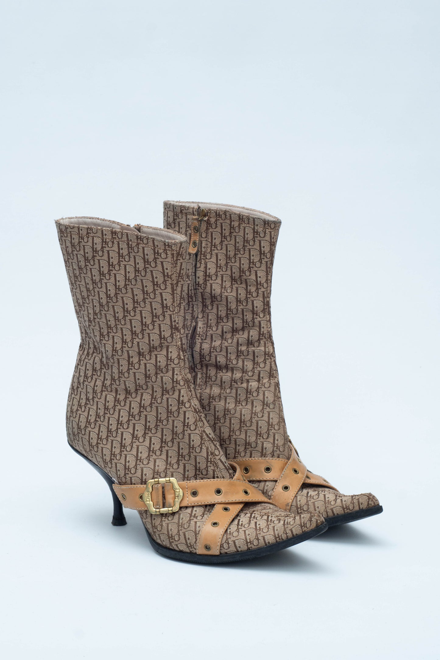 DIOR MONOGRAM BOOTS