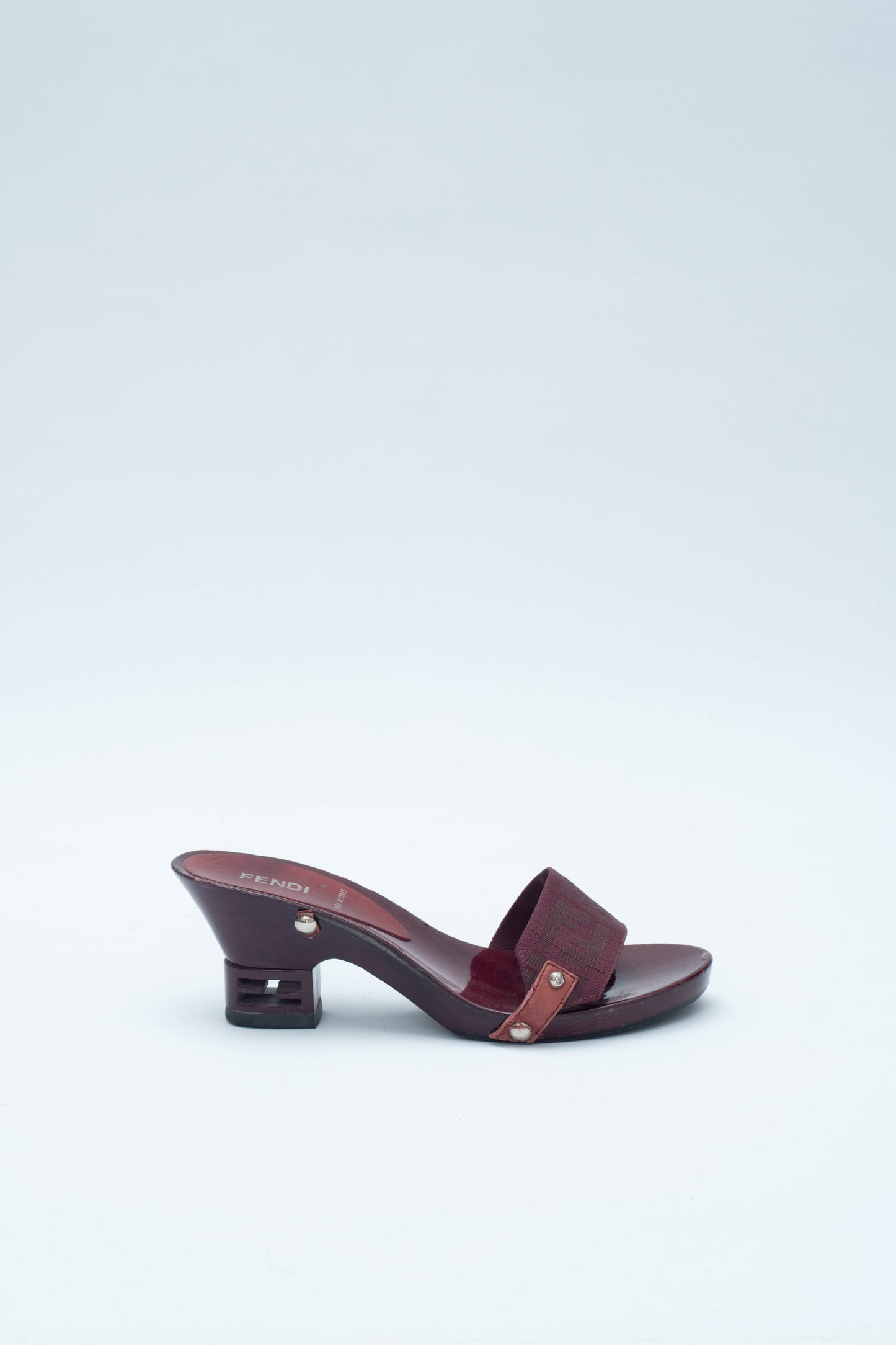 FENDI PURPLE CLOMPS