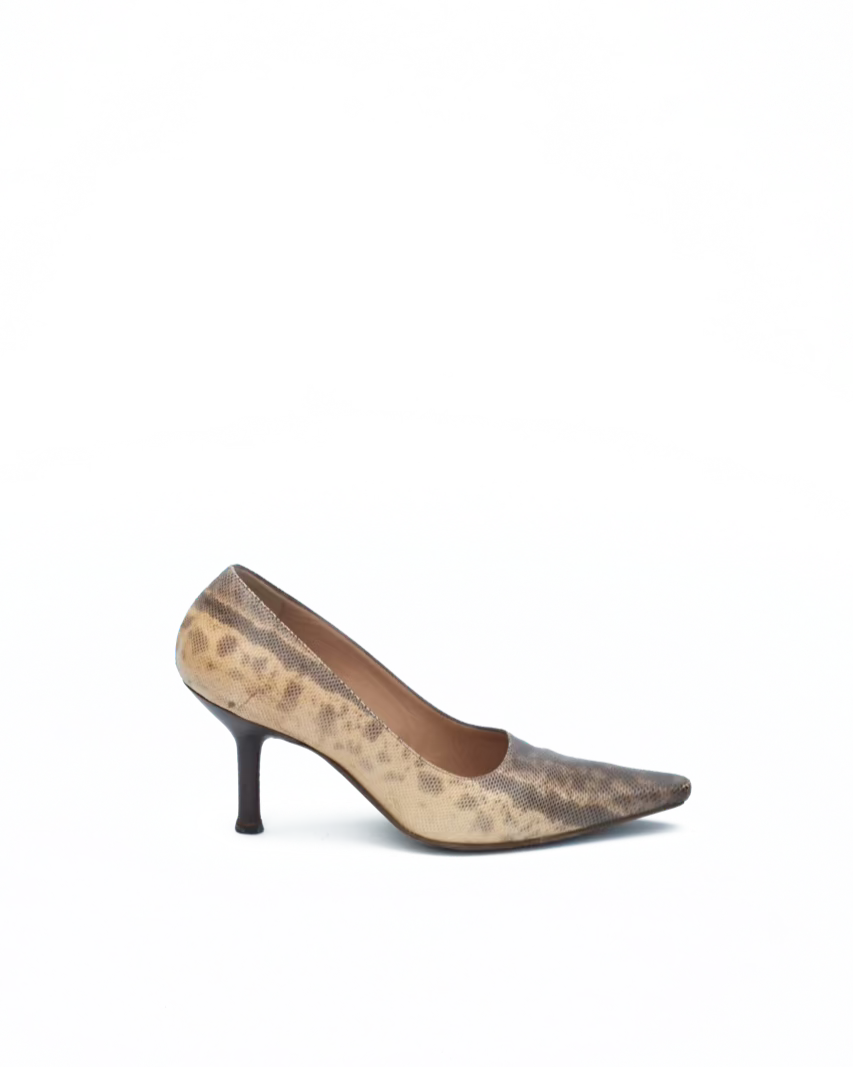 GUCCI FW 1998 SNAKE LEATHER DECOLLETE