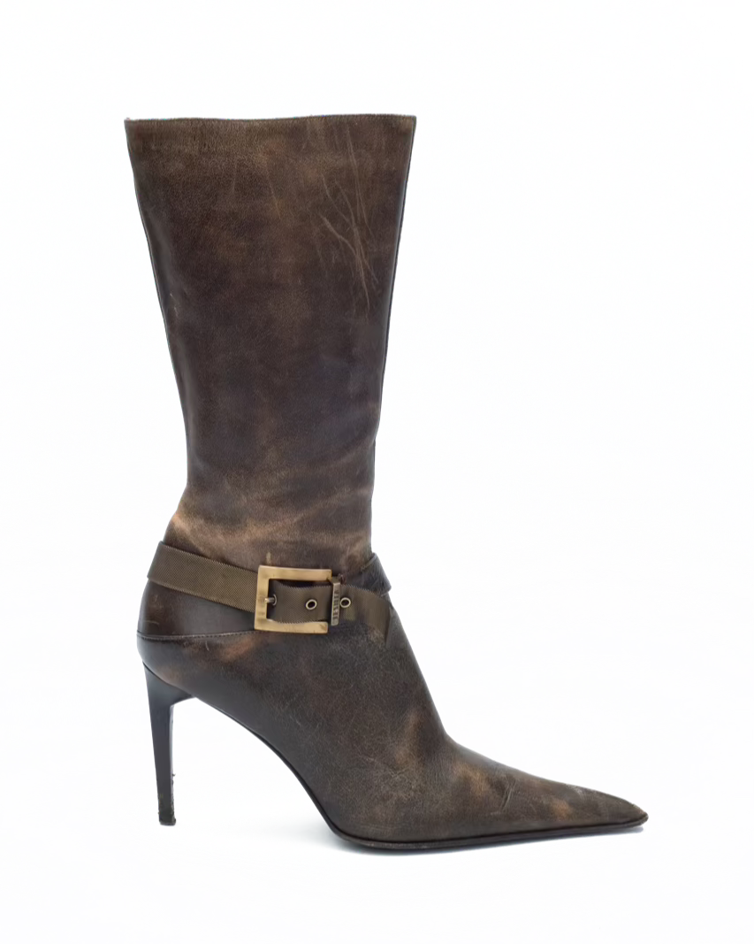 LE SILLA BROWN BOOTS