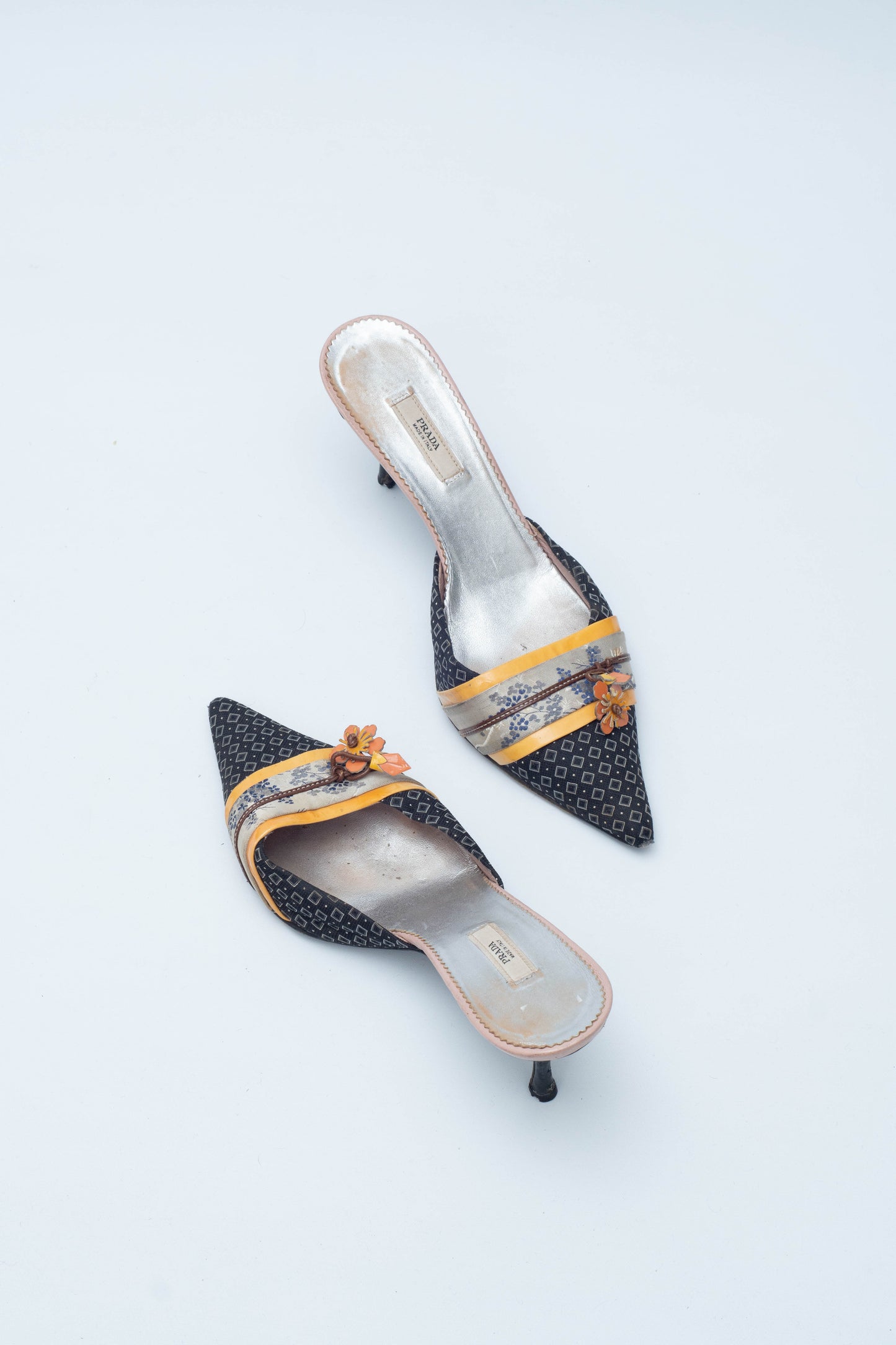PRADA SS 2003 KIMONO MULES