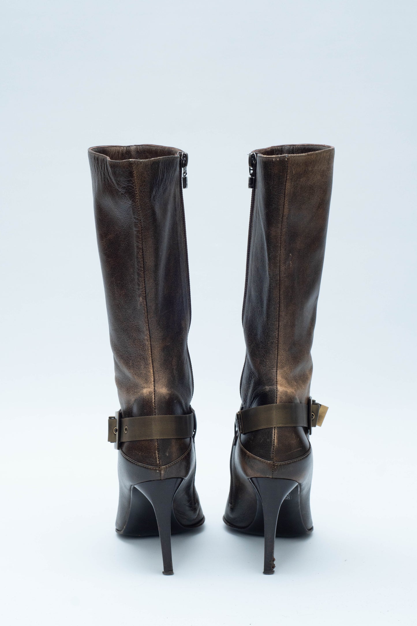 LE SILLA BROWN BOOTS