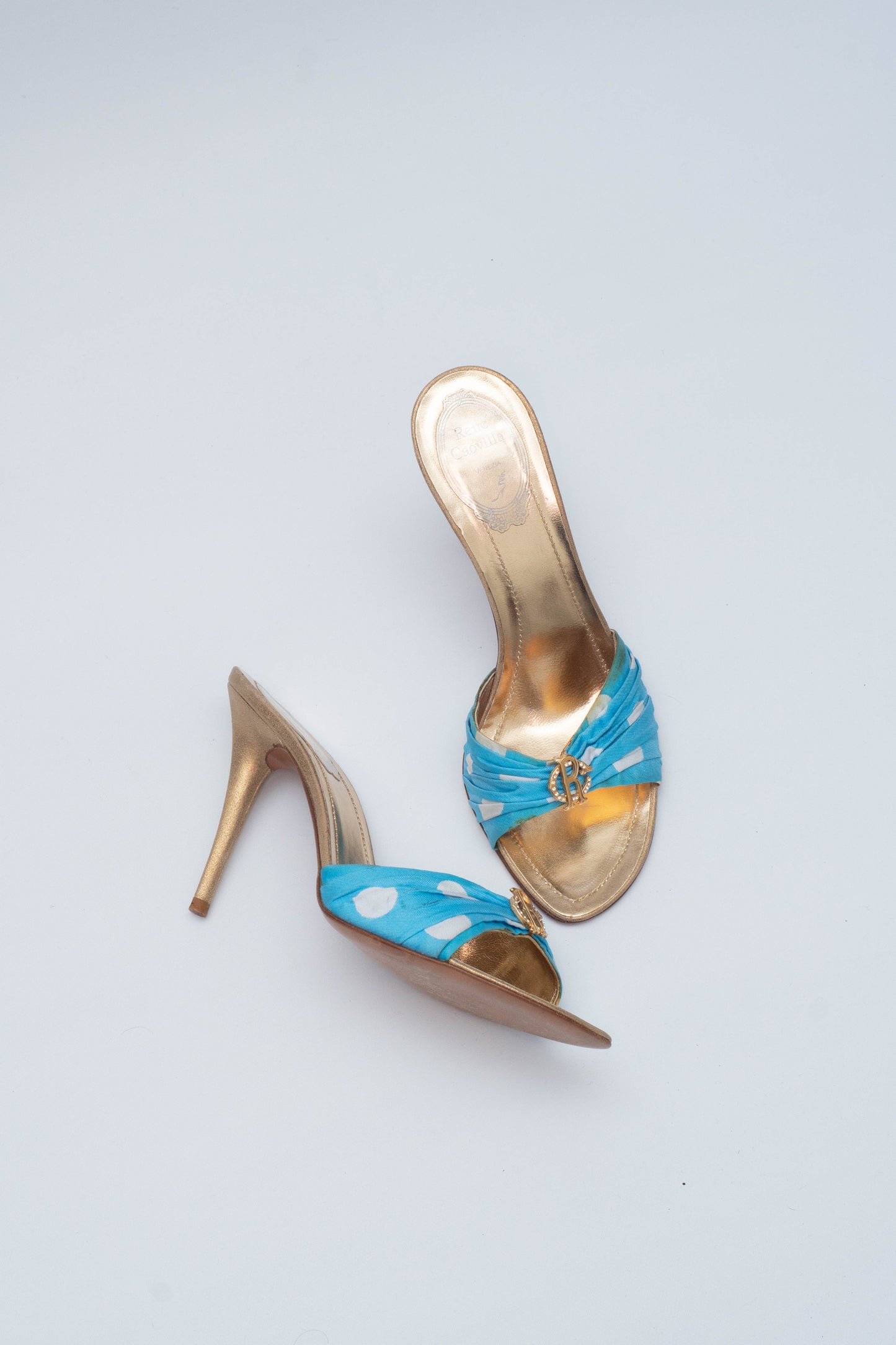 RENE CAOVILLA POLKA HEELS