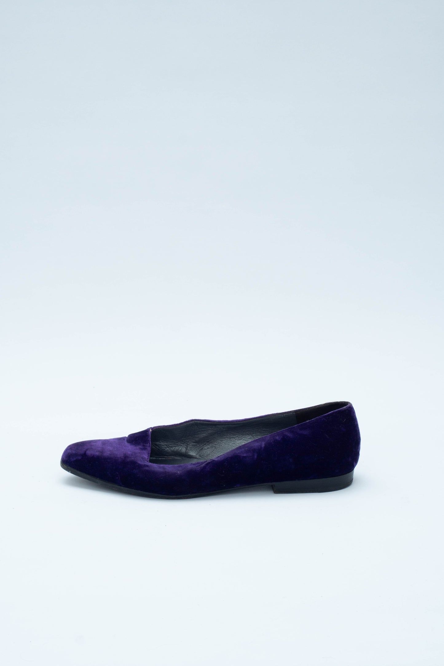 DIOR VELVET FLATS