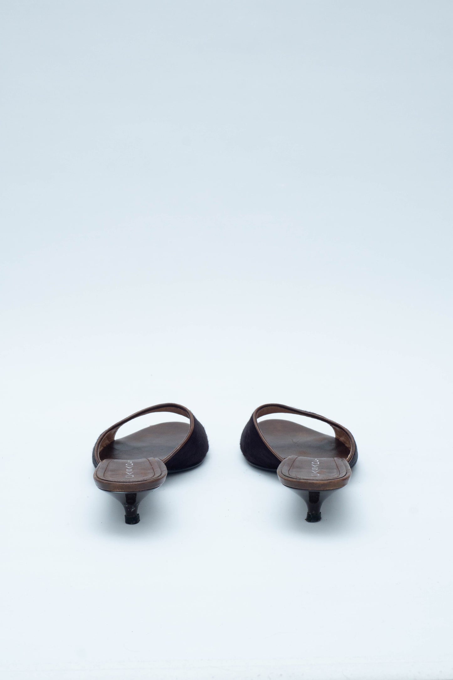 CASADEI PONYSKIN MULES