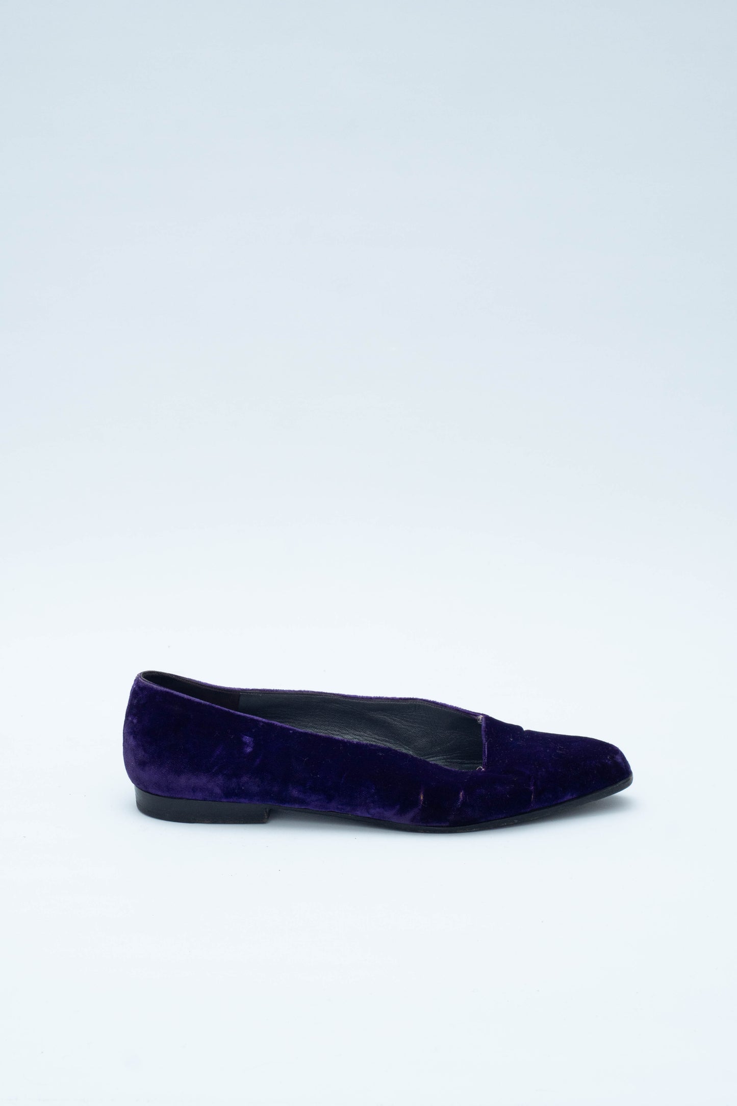 DIOR VELVET FLATS