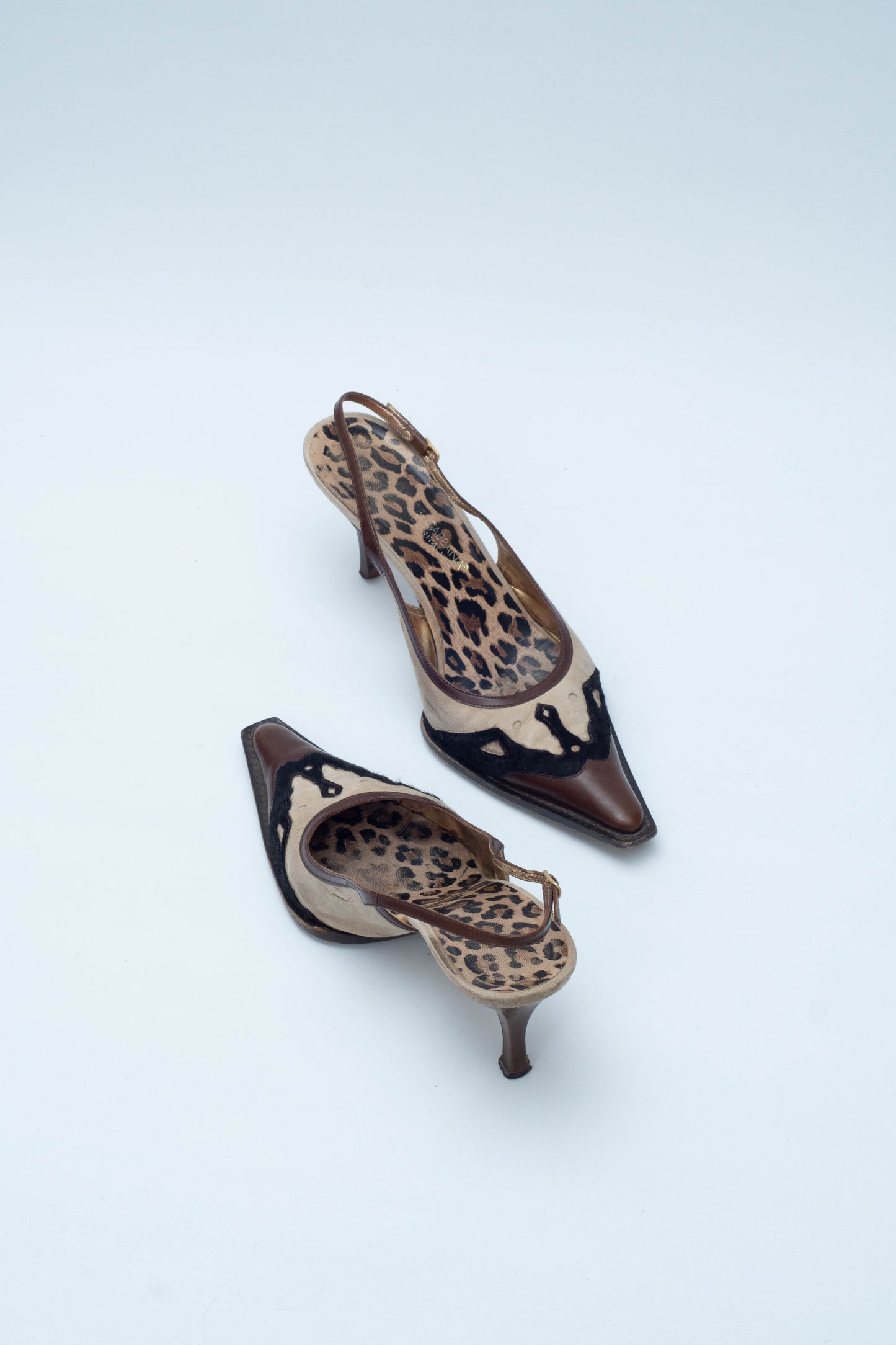 DOLCE & GABBANA COWBOY SLINGBACKS