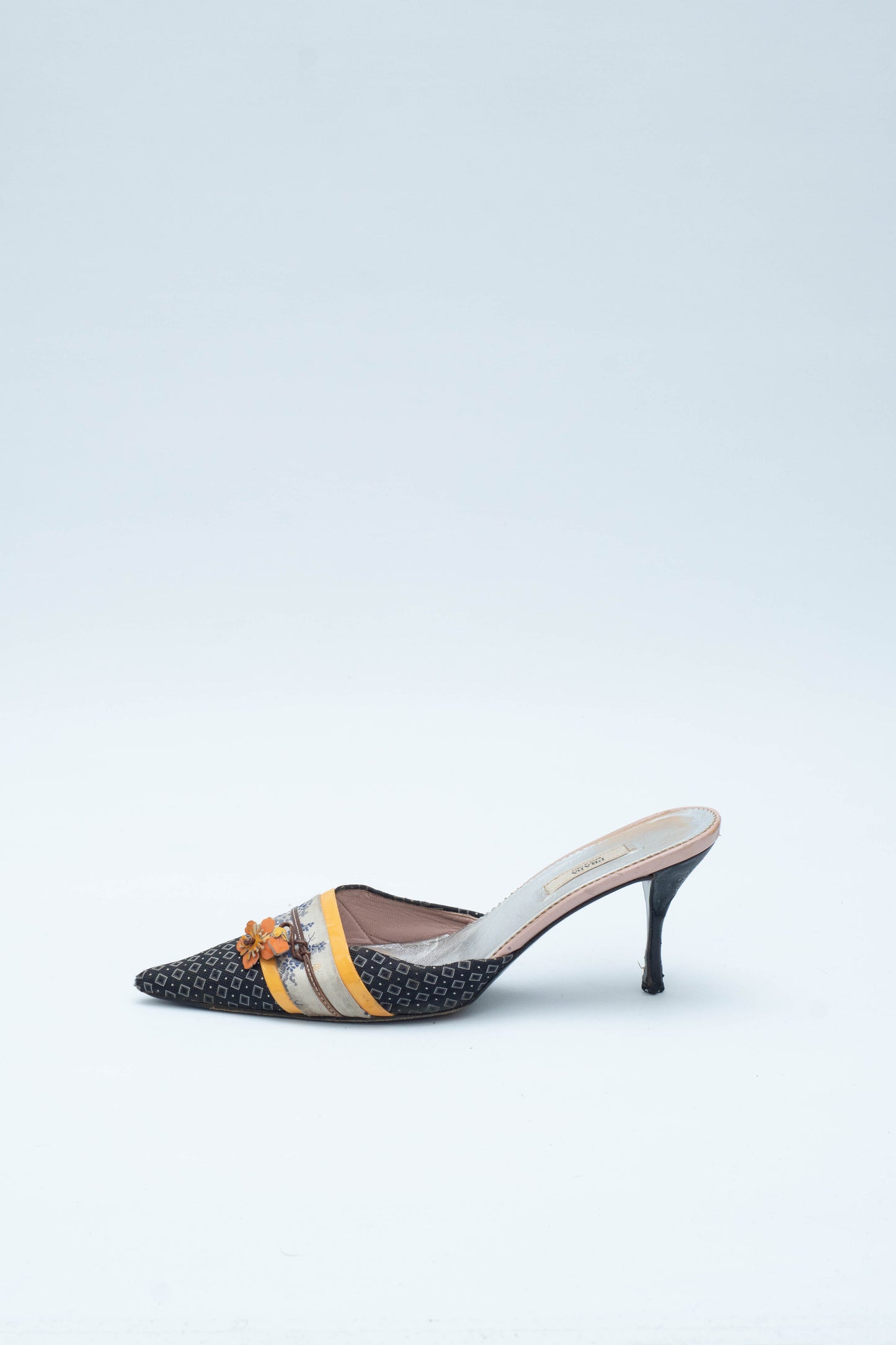 PRADA SS 2003 KIMONO MULES