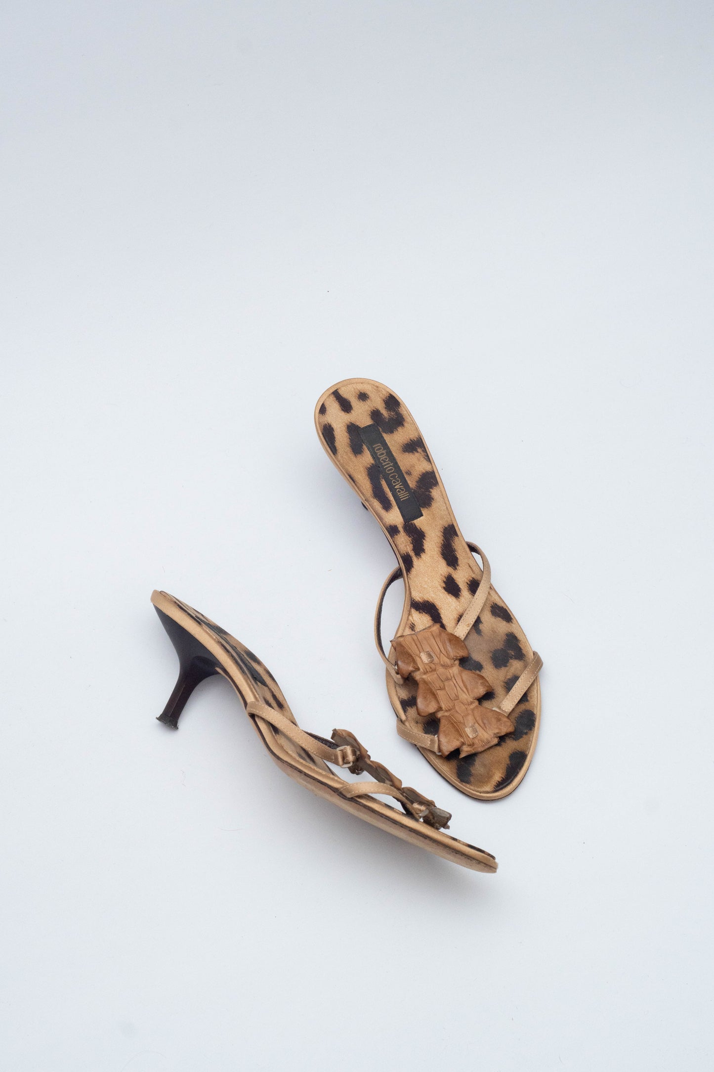 ROBERTO CAVALLI CROCO MULES