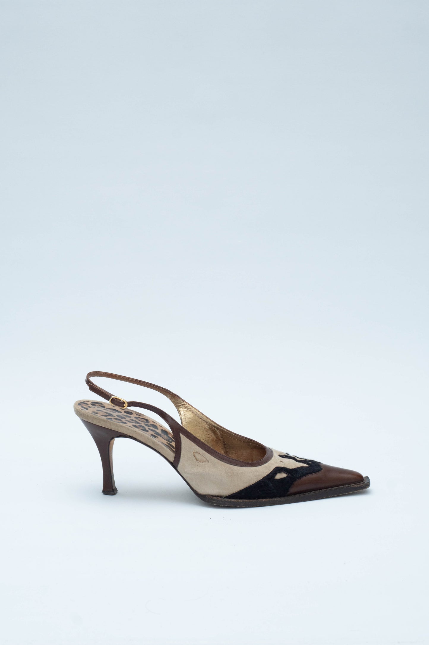 DOLCE & GABBANA COWBOY SLINGBACKS