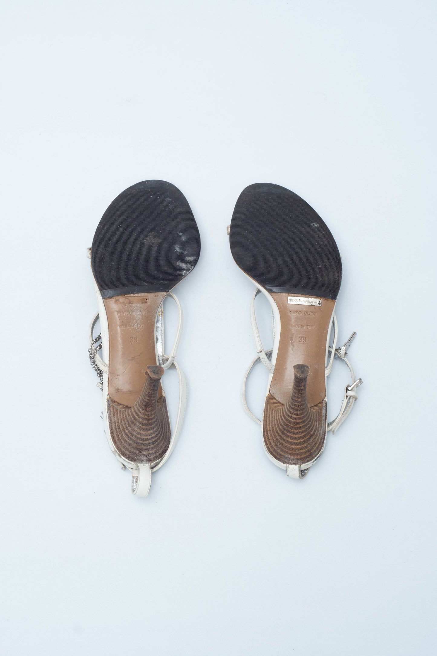 DOLCE & GABBANA SS 2003 LOCK SANDALS