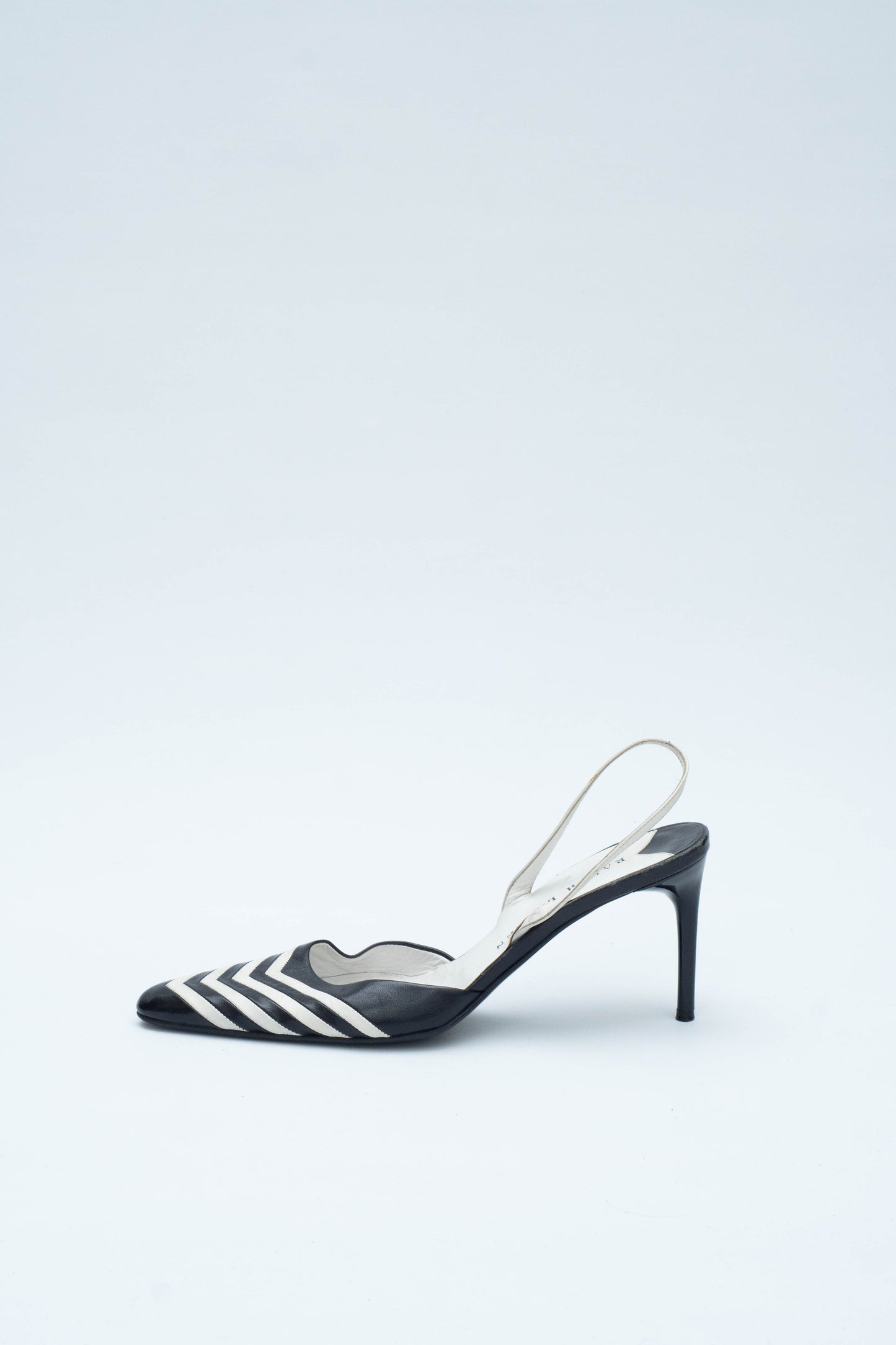 RALPH LAUREN FISHBONE SLINGBACKS