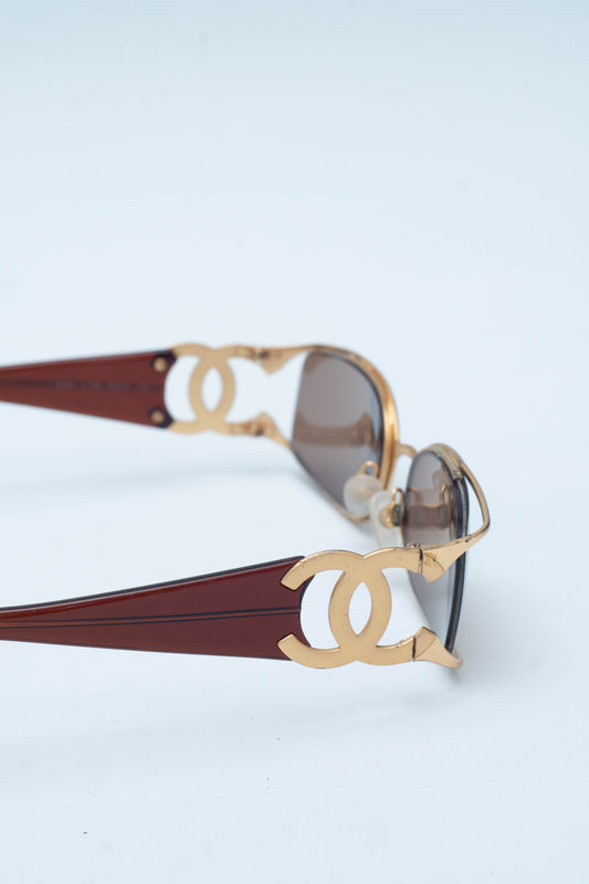 CHANEL SS 2001 LOGO SUNGLASSES