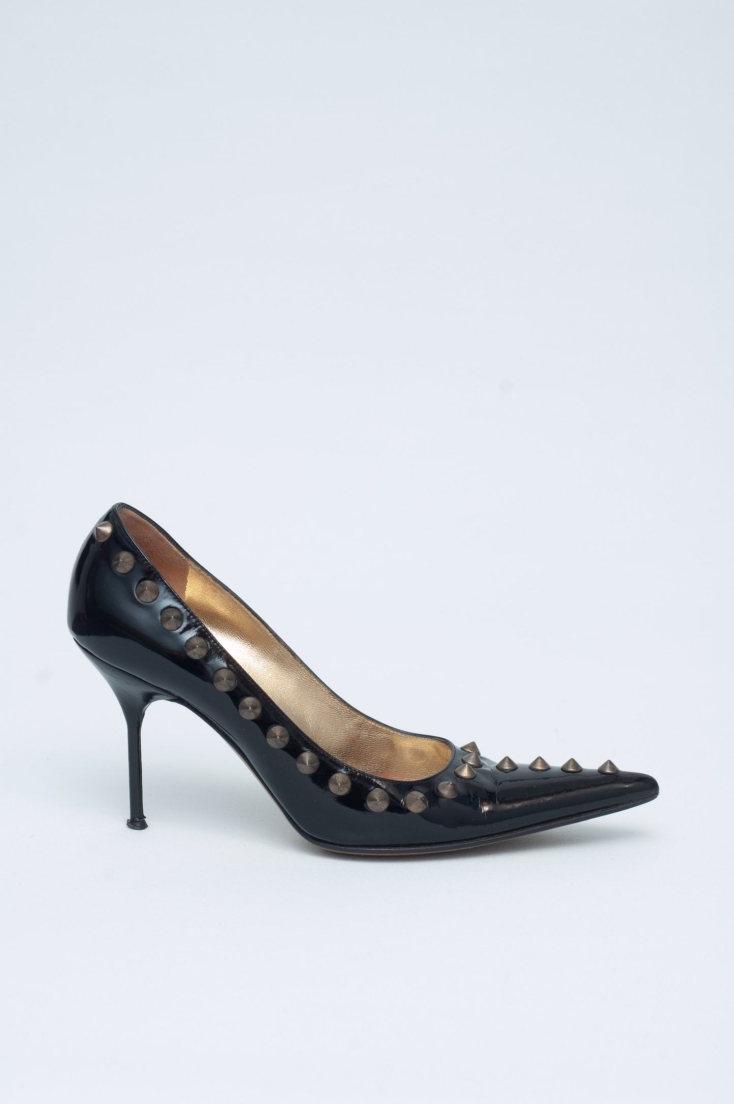 DOLCE & GABBANA SS 2003 STUDDED HEELS