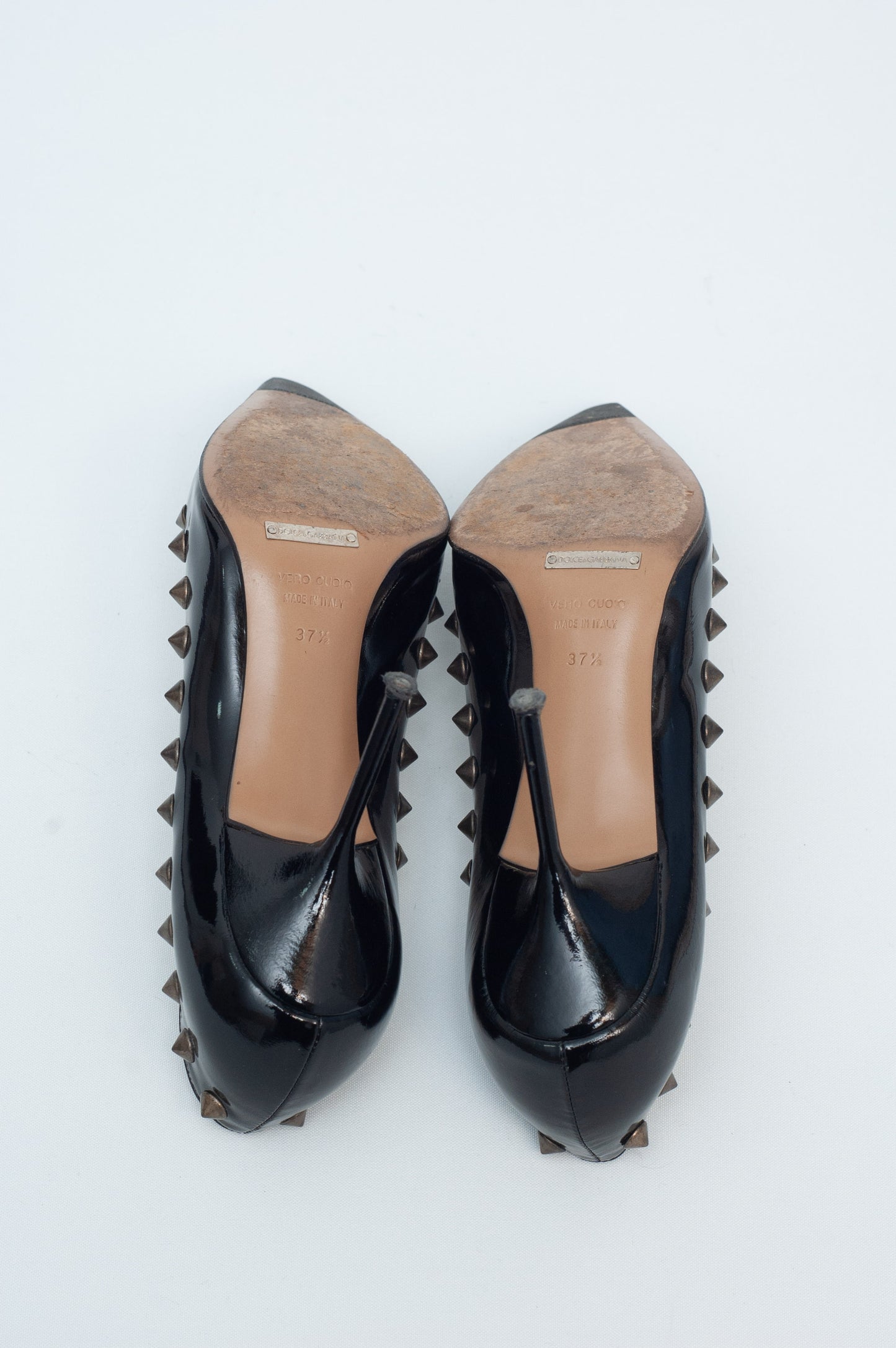 DOLCE & GABBANA SS 2003 STUDDED HEELS