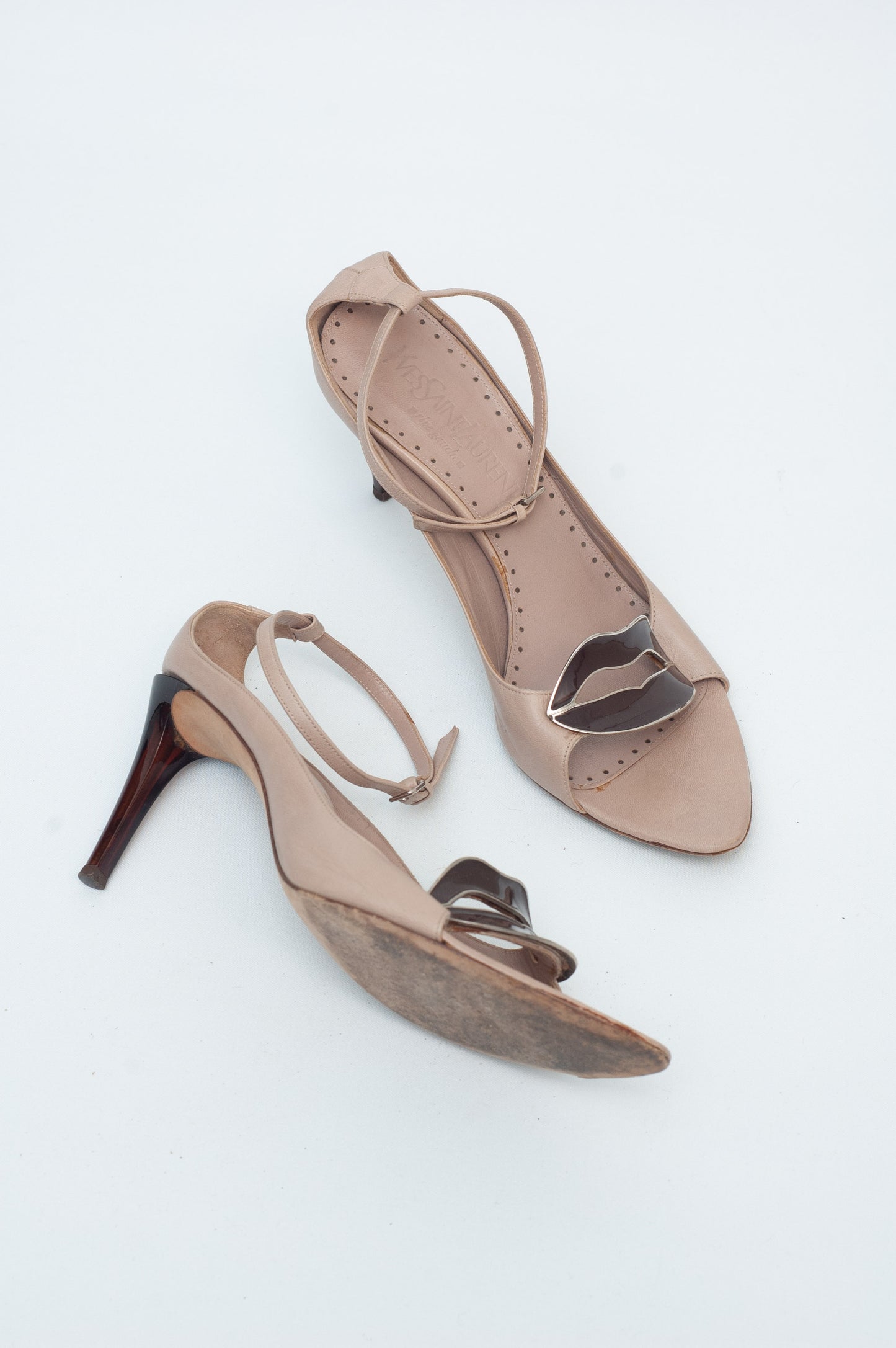 YVES SAINT LAURENT SS 2003 DALI HEELS