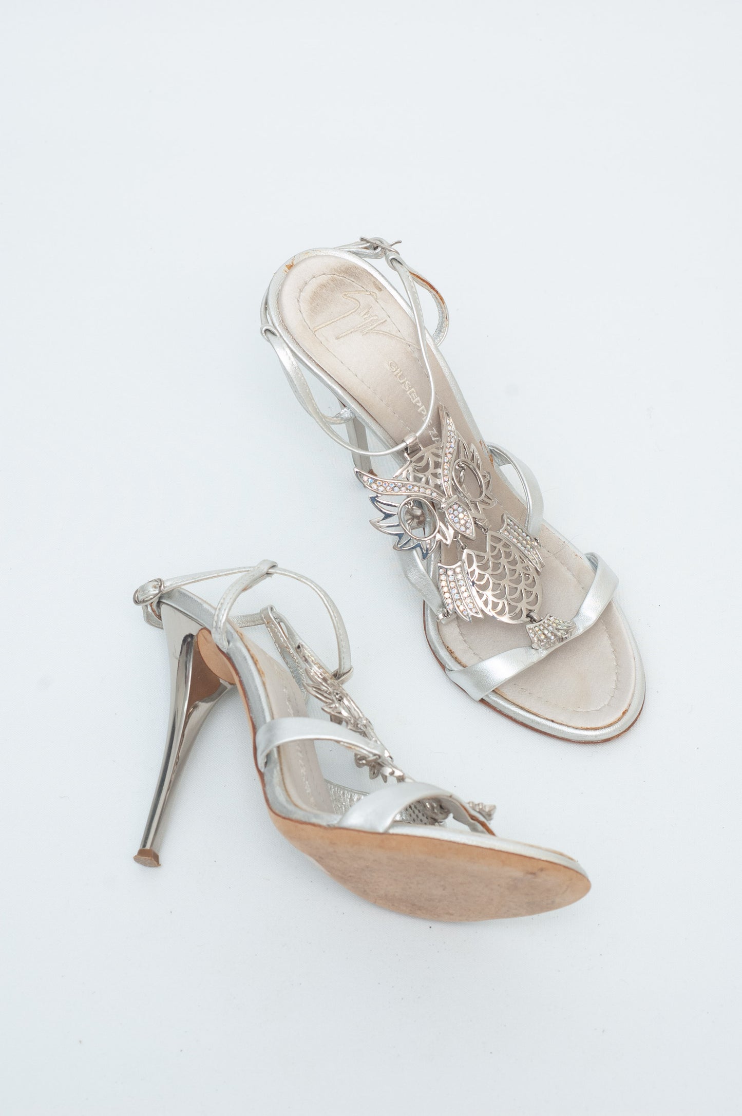 GIUSEPPE ZANOTTI OWL HEELS