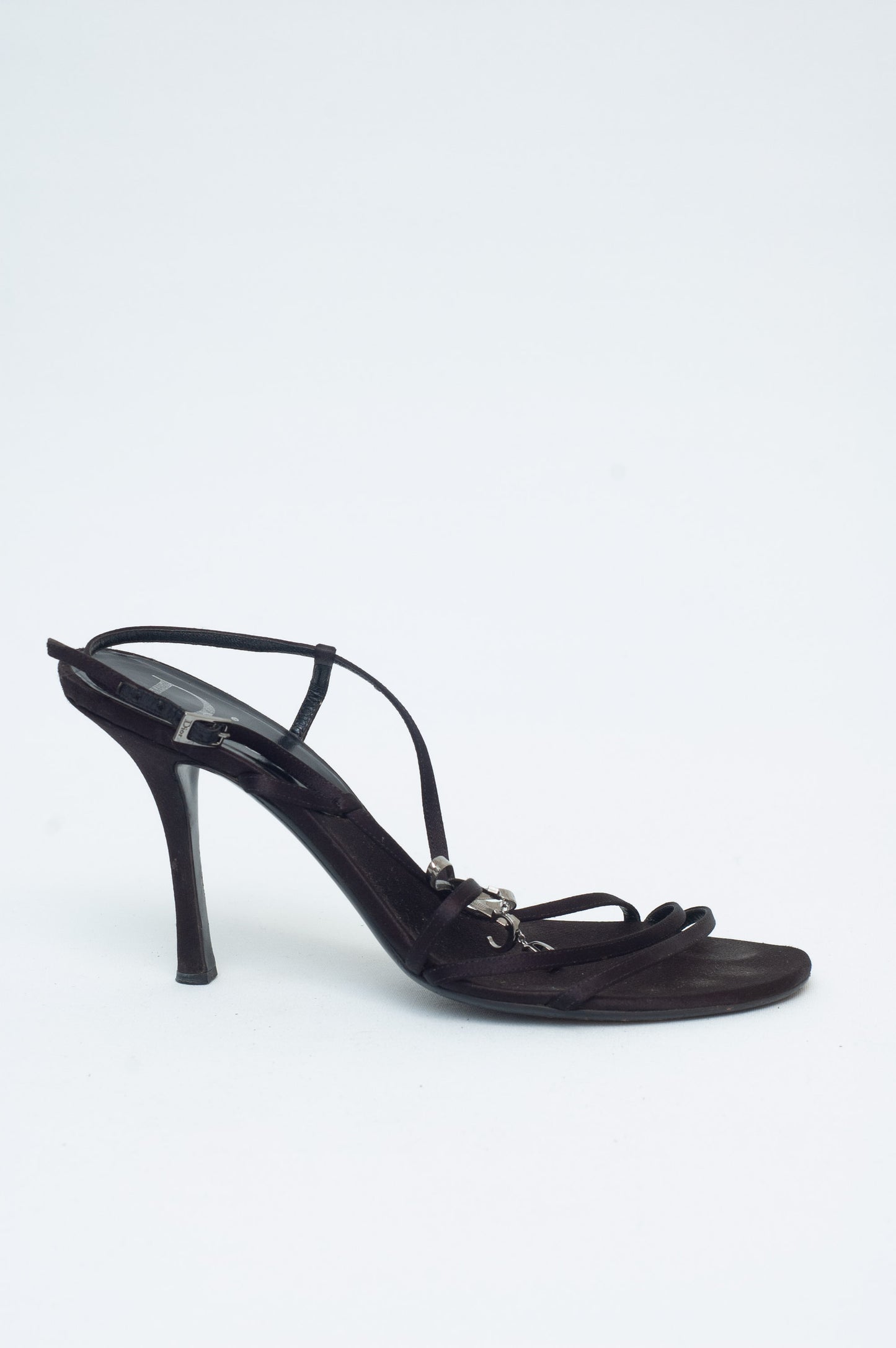 DIOR GALLIANO BOW BLACK HEELS