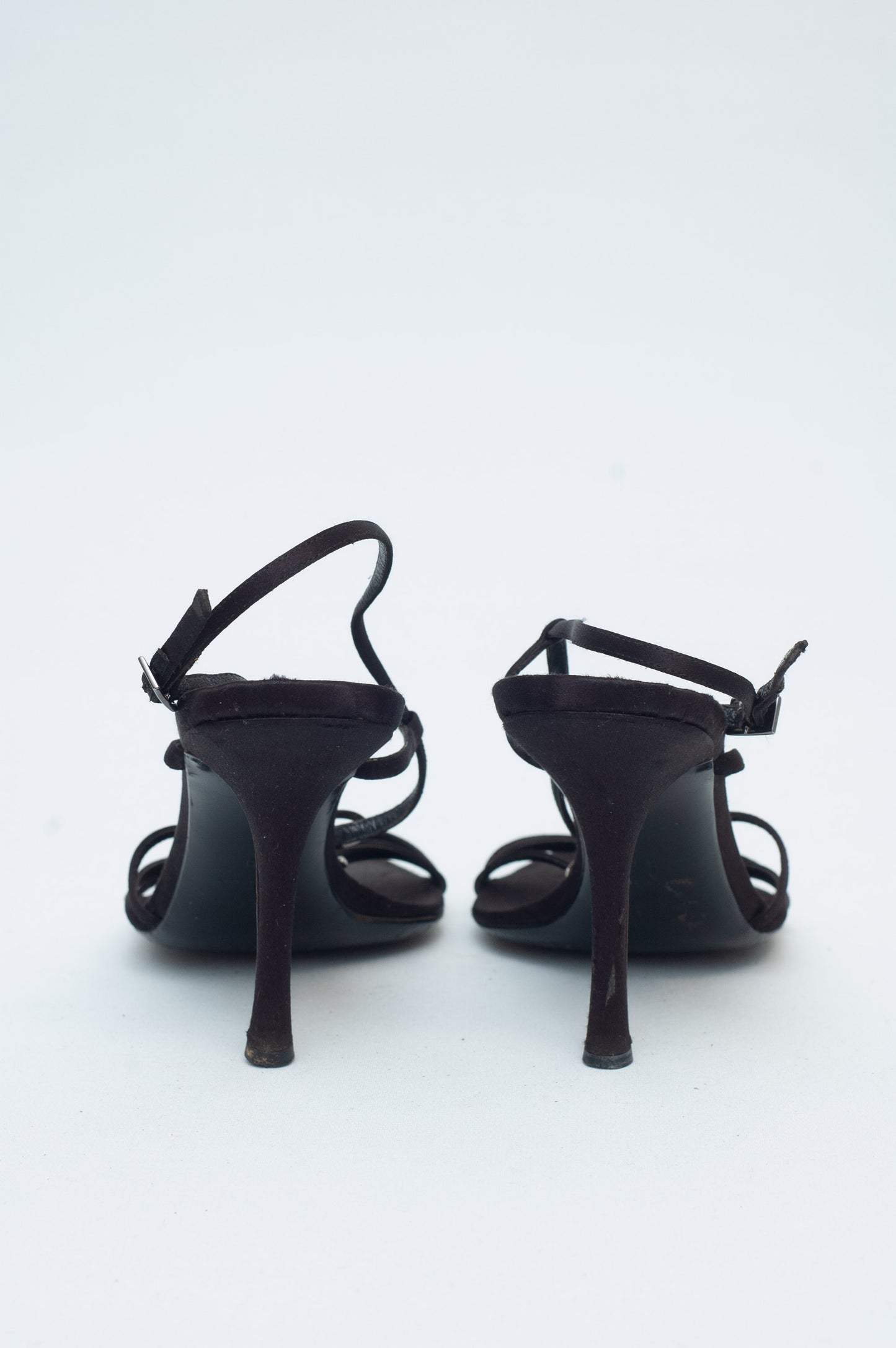 DIOR GALLIANO BOW BLACK HEELS