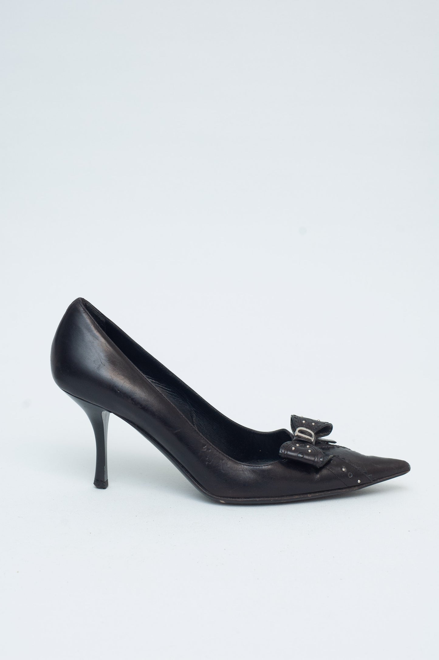 DIOR GALLIANO BOW HEELS